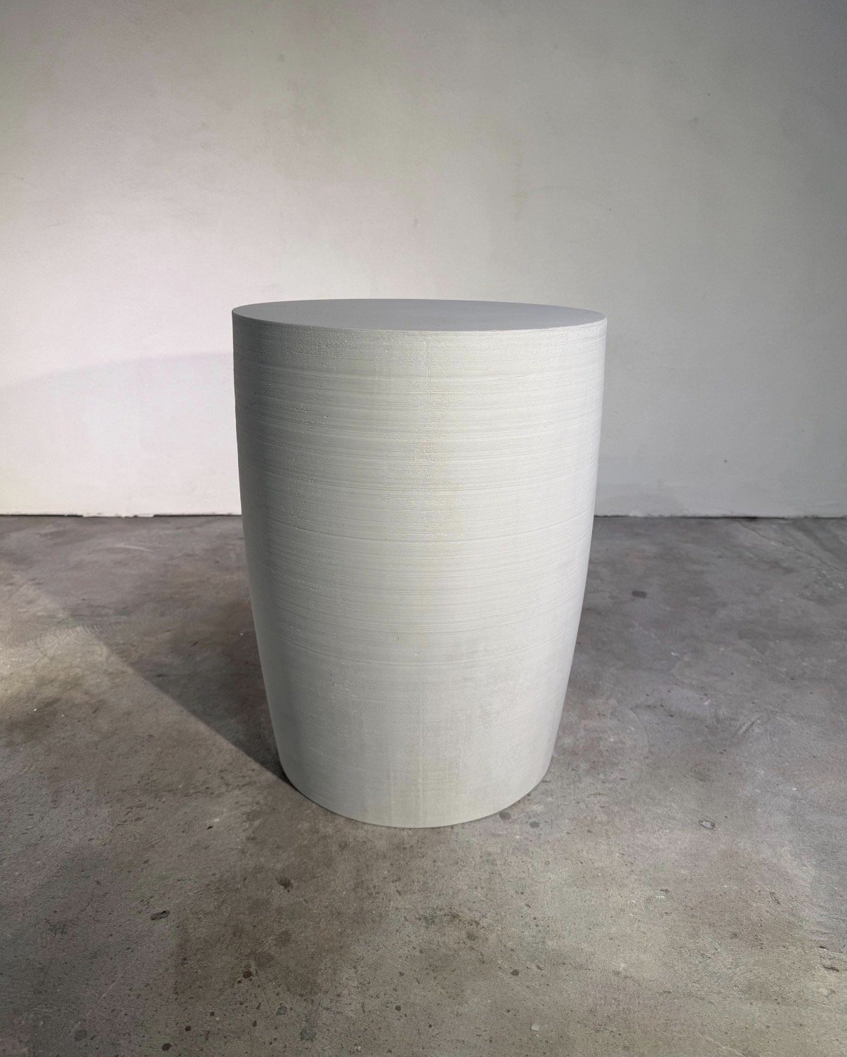 Concrete Side Table |  Indoor Outdoor End Table | Modern Cement Stool