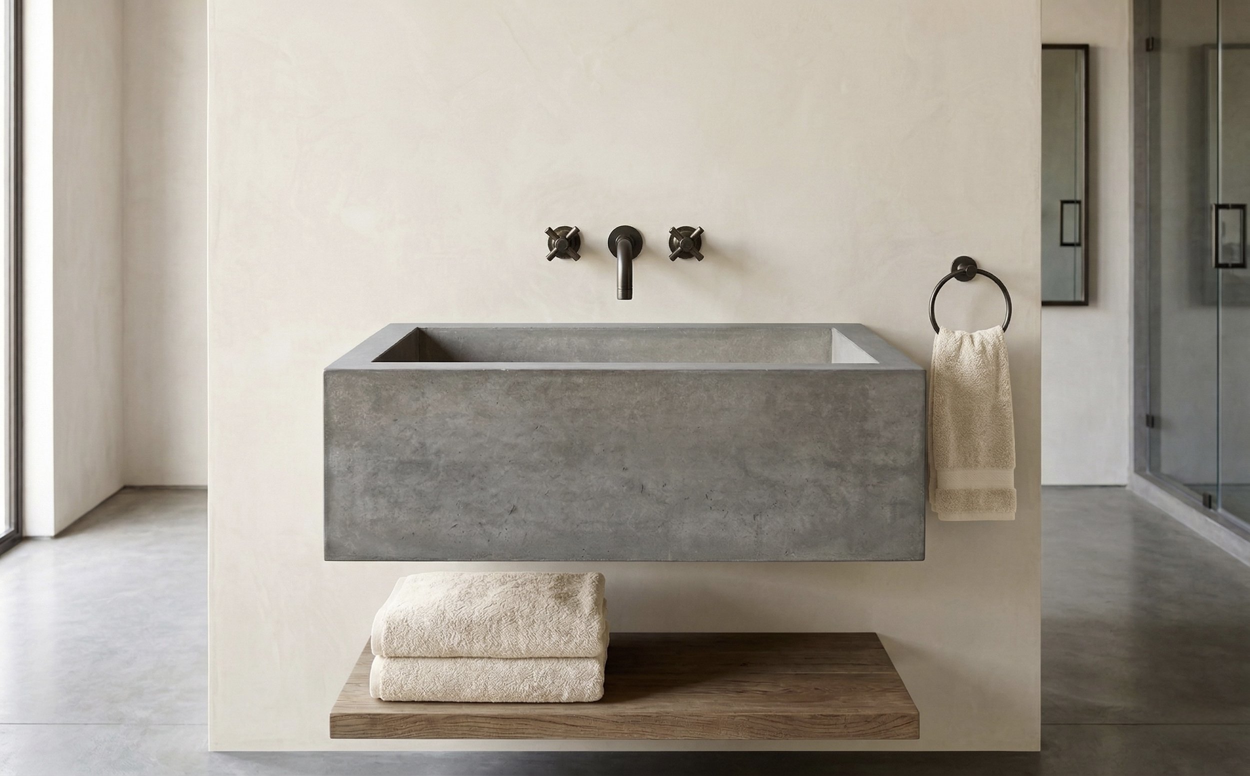Concrete Farm Sink