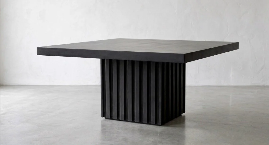 Square Column Concrete Dining Table.jpg