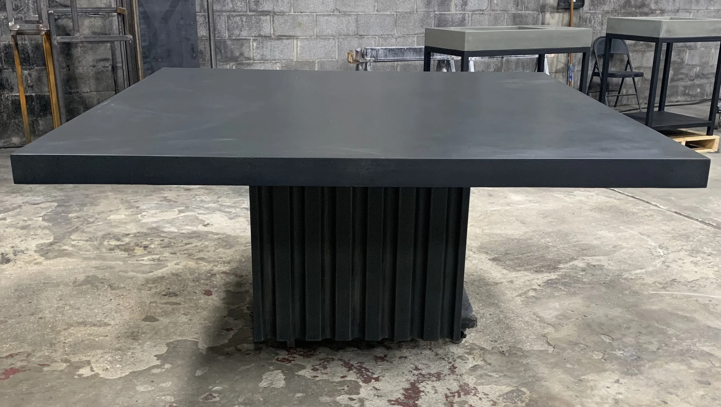 Square Column Concrete Dining Table.jpeg