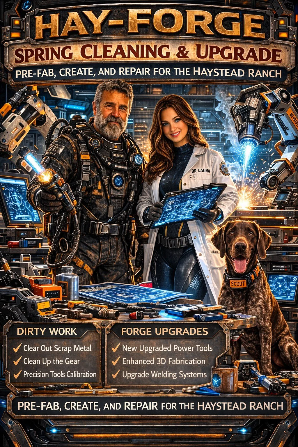 Hay-Forge Spring Cleaning