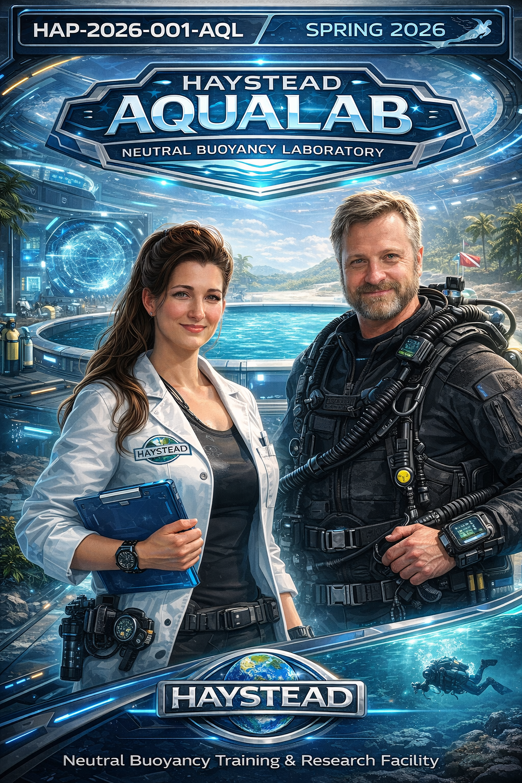 🤿 HAP-2026-001-AQL  🌊 Haystead AquaLab: Neutral Buoyancy Laboratory