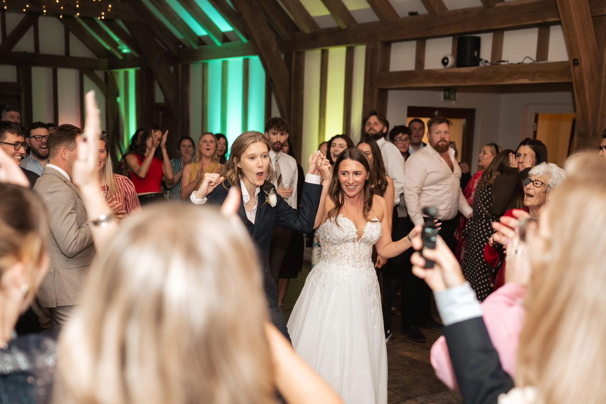 Pia and Emily’s Brookfield Barn Wedding