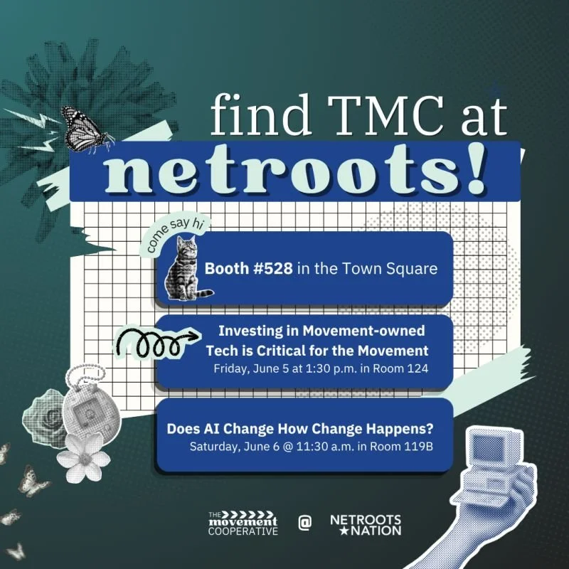 TMC Social Media Graphic - Netroots Nation 2025