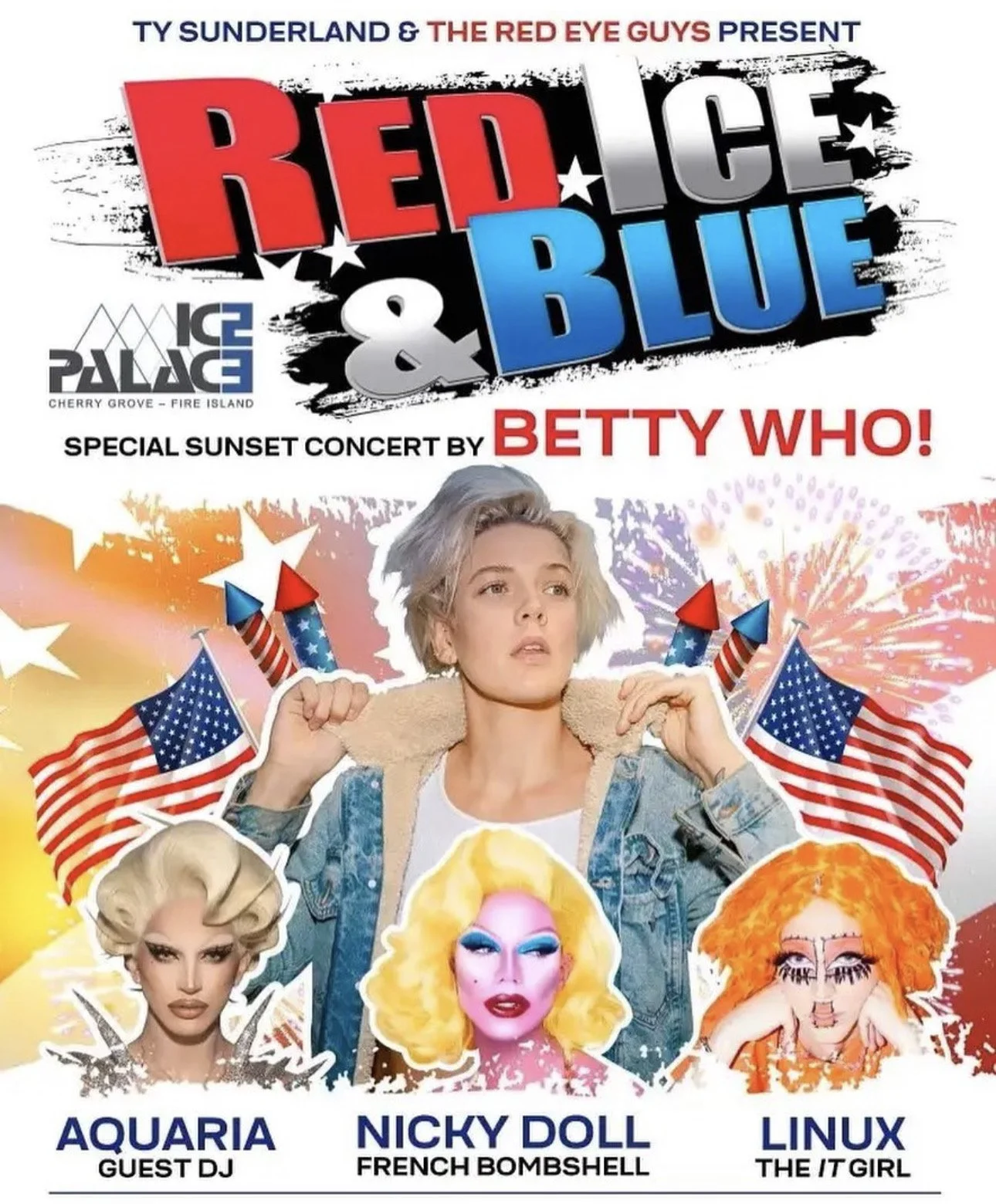 Red, Ice and Blue w/ Betty Who