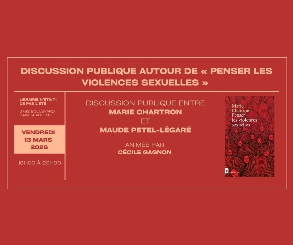 Discussion publique autour de 'penser les violences sexuelles'
