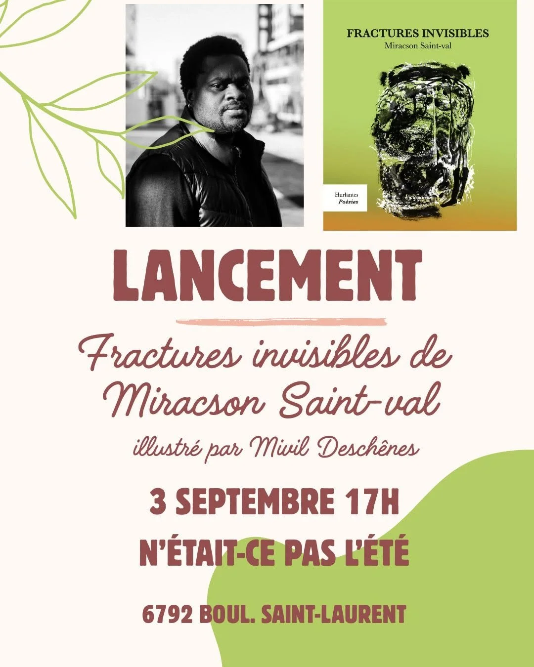 LANCEMENT - Fractures invisibles - Miracson Saint-Val