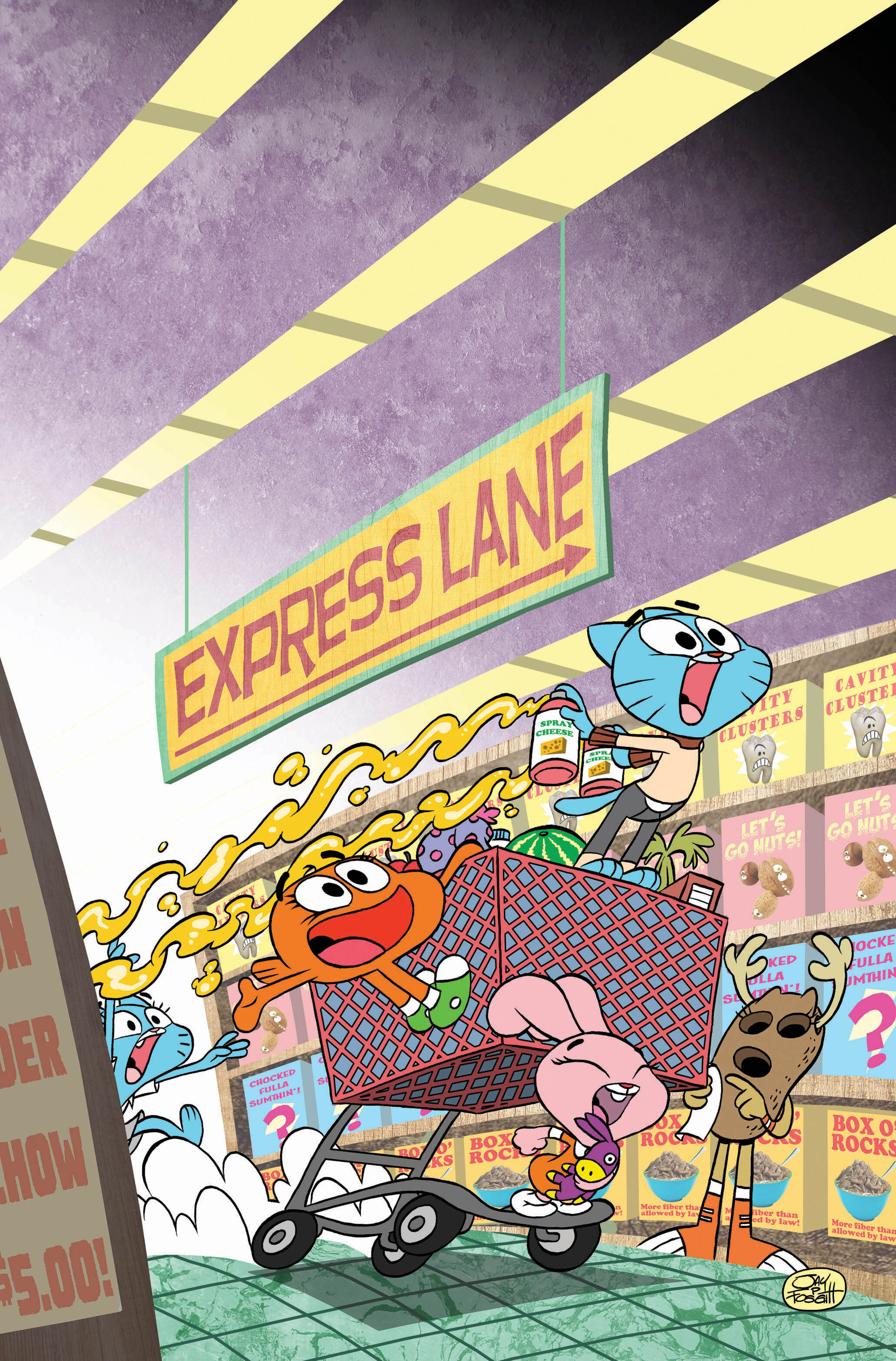 THE AMAZING WORLD OF GUMBALL #5 (2014). BOOM STUDIOS