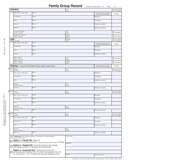 Family Group Record (FamilySearch)