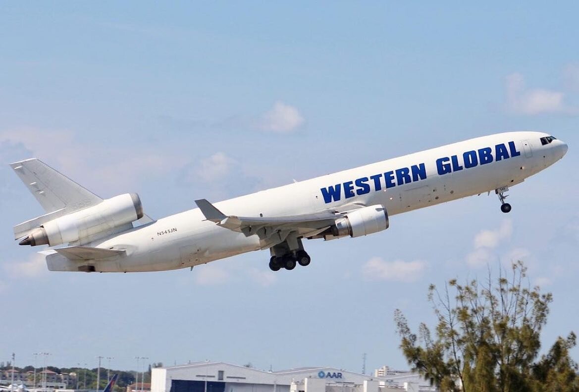 Repost from @wf_aviation86
&bull;
@westernglobalairlines_official MD-11 taking off to BOG @iflymia #westernglobalairlines #boeing #avgeek #megaplane #aviation #av1ati0n #airplane #aviation4u #instagramaviation
#aviationphotography #aviationlovers #md