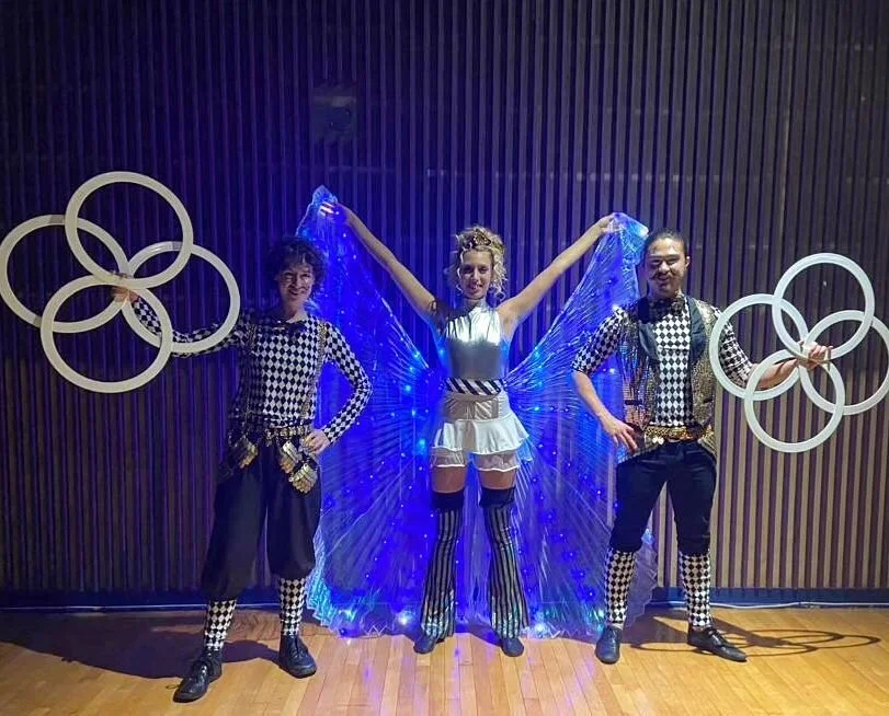 Finished off 2023 with a bang🌟 
@circus3official NYE variety show onto @twisteddotca Cirque Science world event