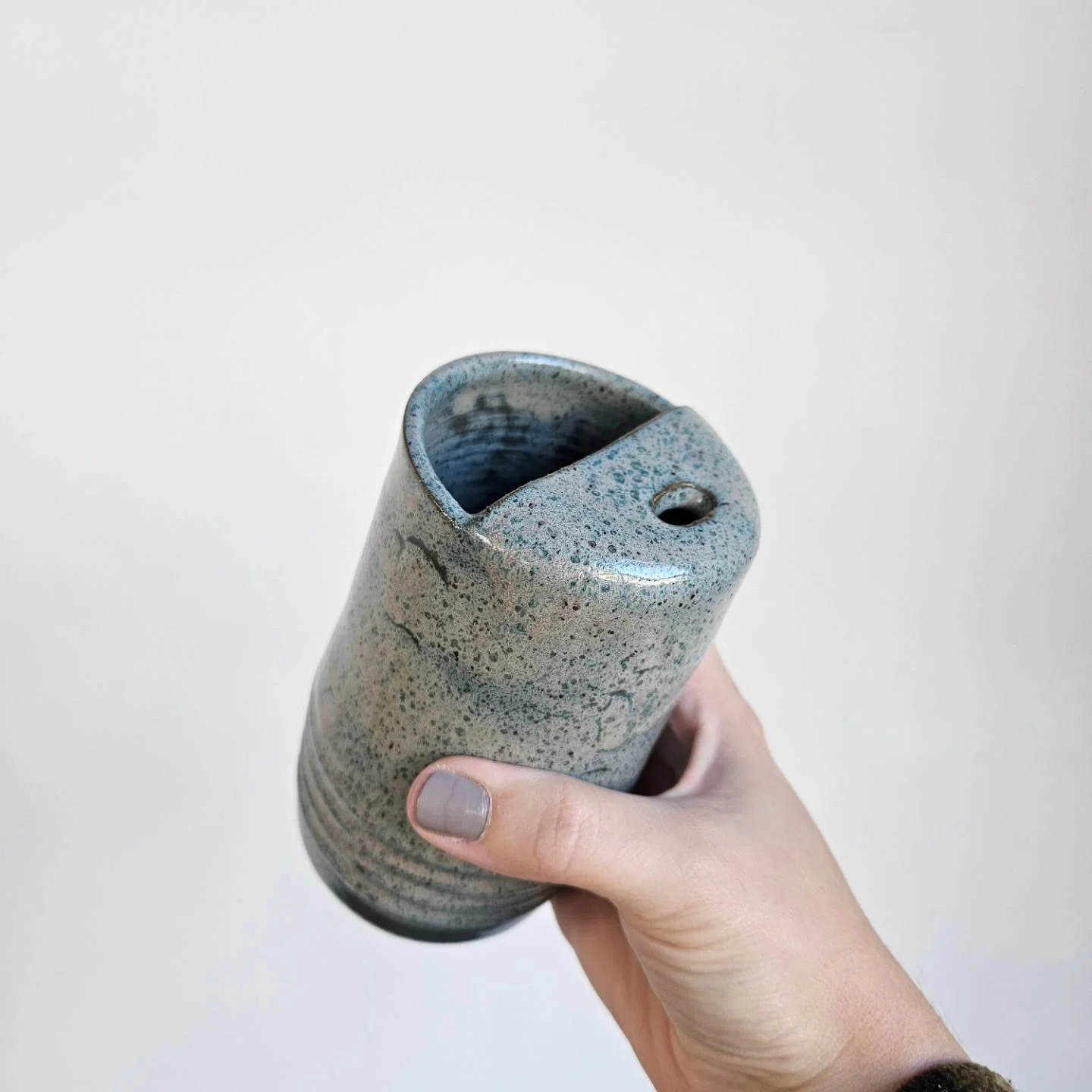 Tumbler cups all over the place! These would such cute gifts with some tea or hot chocolate. There are a few more of these available so comment or message me if you want to see more!

#tumblers #ceramiccup #handmade #wheelthrown #handcarved