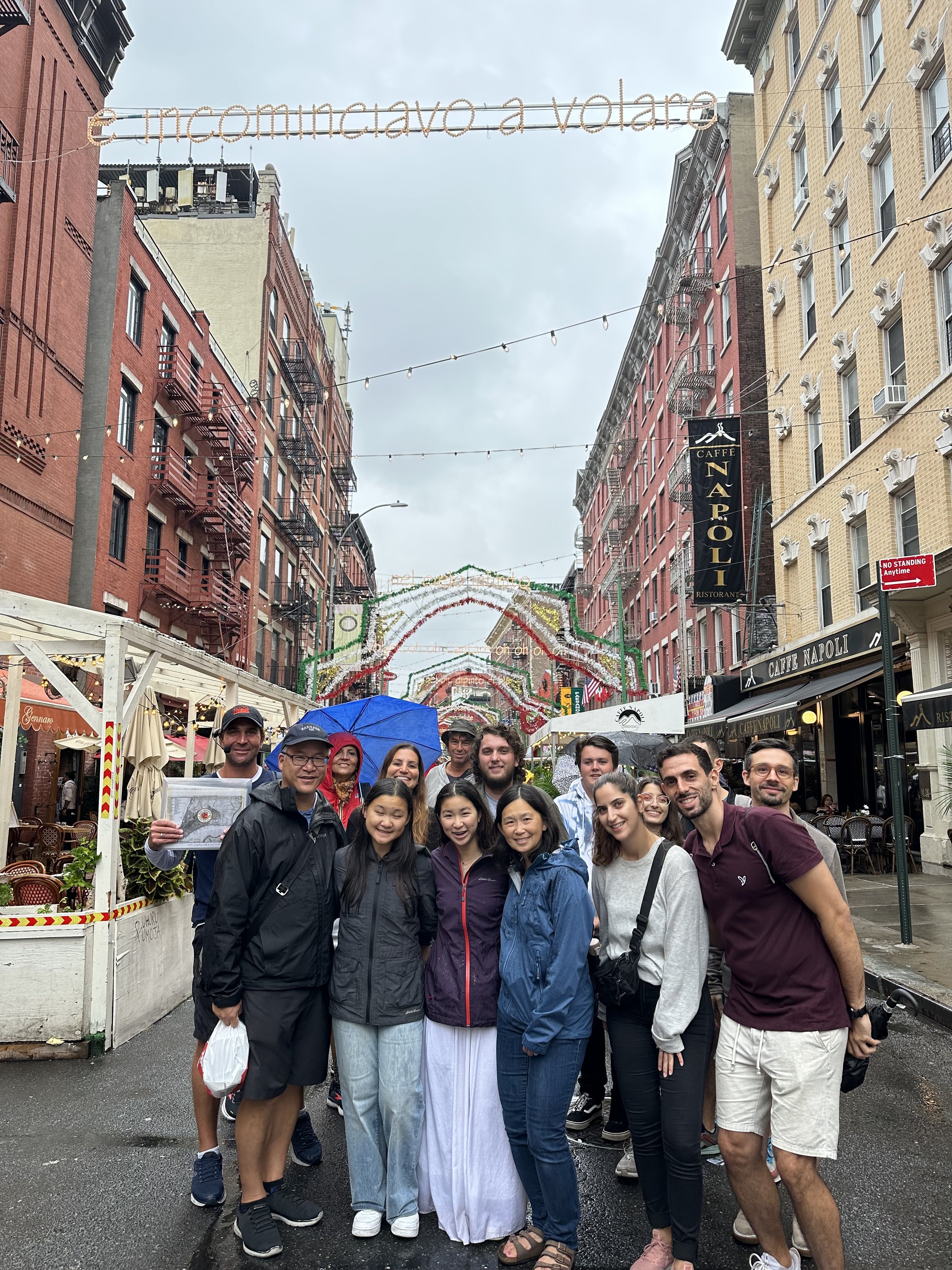 Little Italy walking tour - Welcome to Little Italy sign