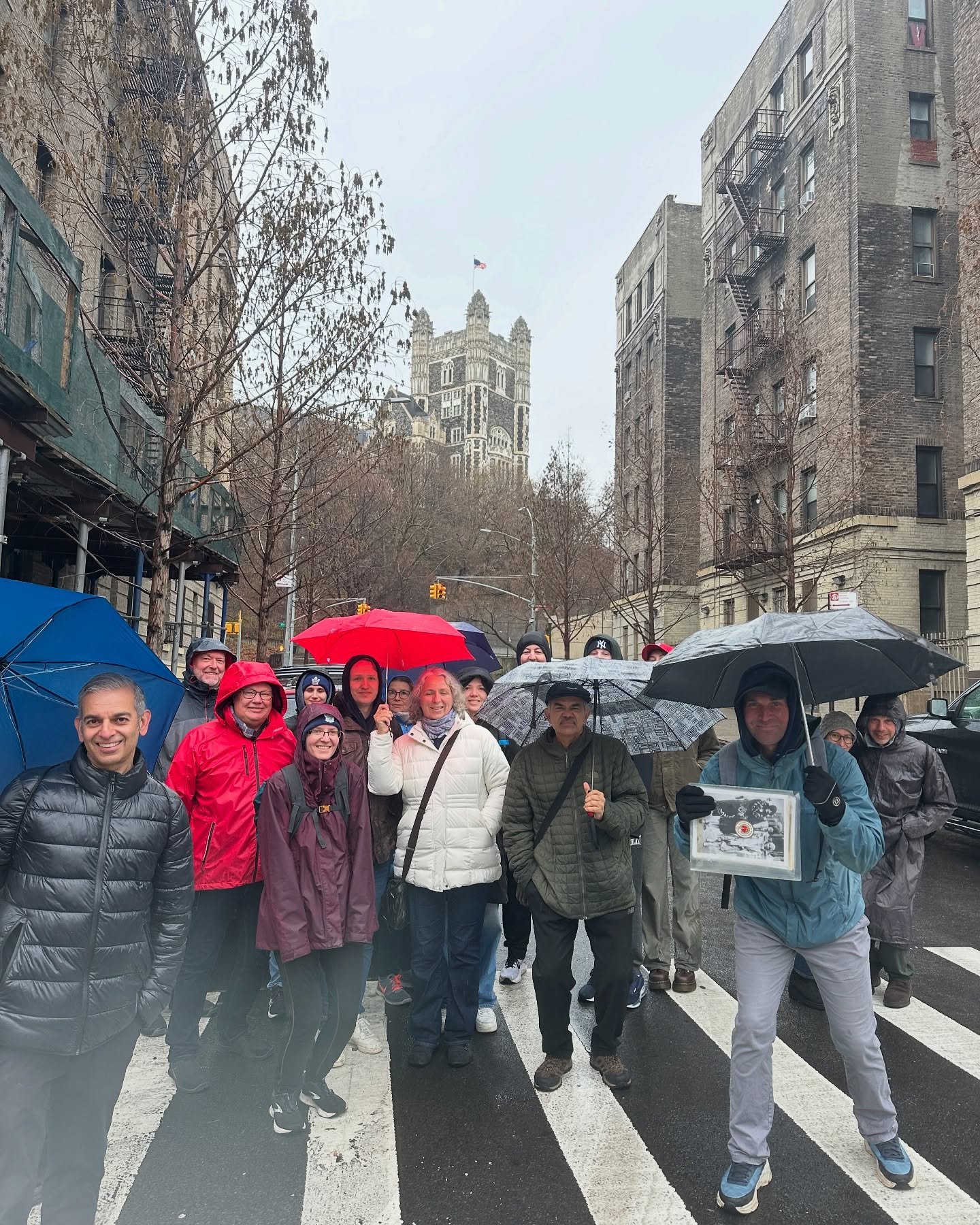Just a reminder, our tours run rain or shine, in sickness and in health.  If you show up, we show up, no matter the weather!