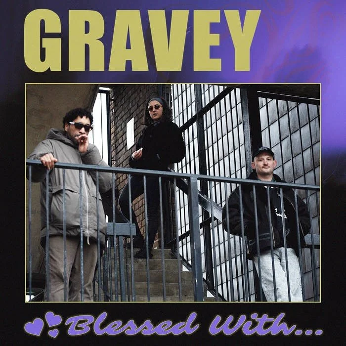 London Noise-sters @graveyband have released their newest single - BLESSED WITH.  Mixed at @acre.audio - I love this song AANNDD extra points for the best used font in 2025.