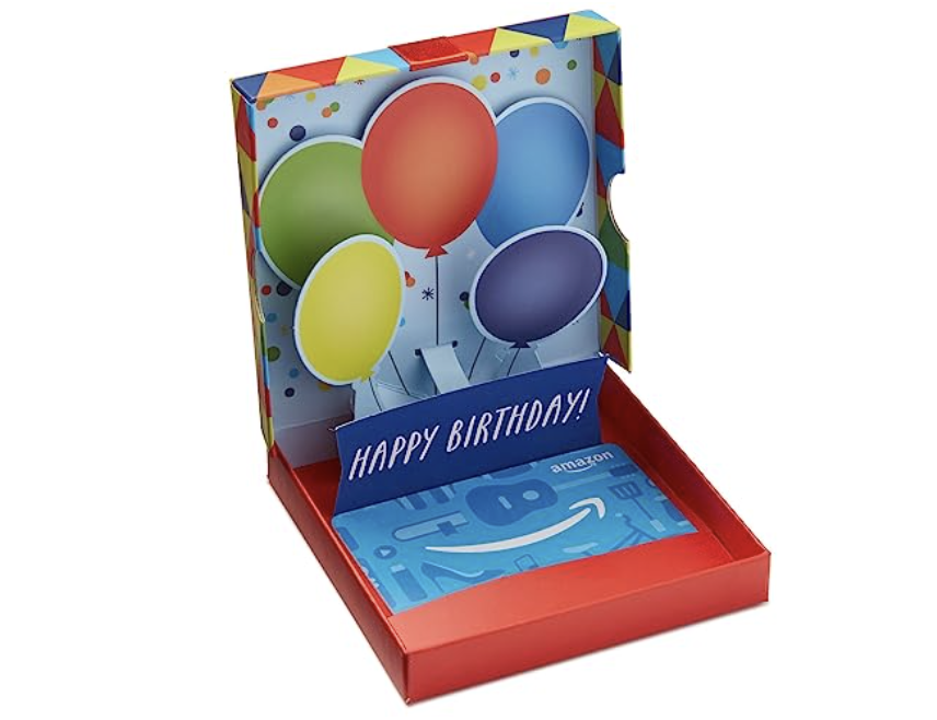 Birthday pop-up box