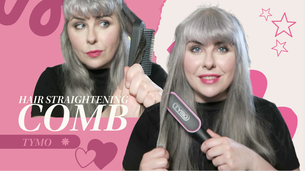 review of TYMO hair straightening brush — SILVER FOXY display picture 1