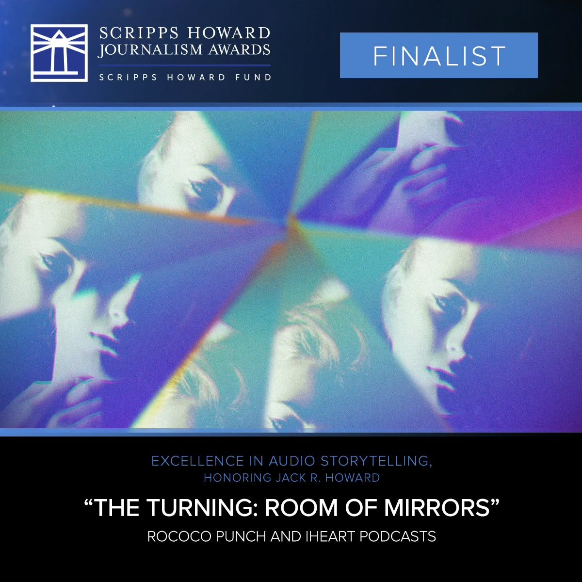 Thanks to the 71st Scripps Howard Awards @scrippshowardfd for the nod! #awards #theturning #roomofmirrors #ballet