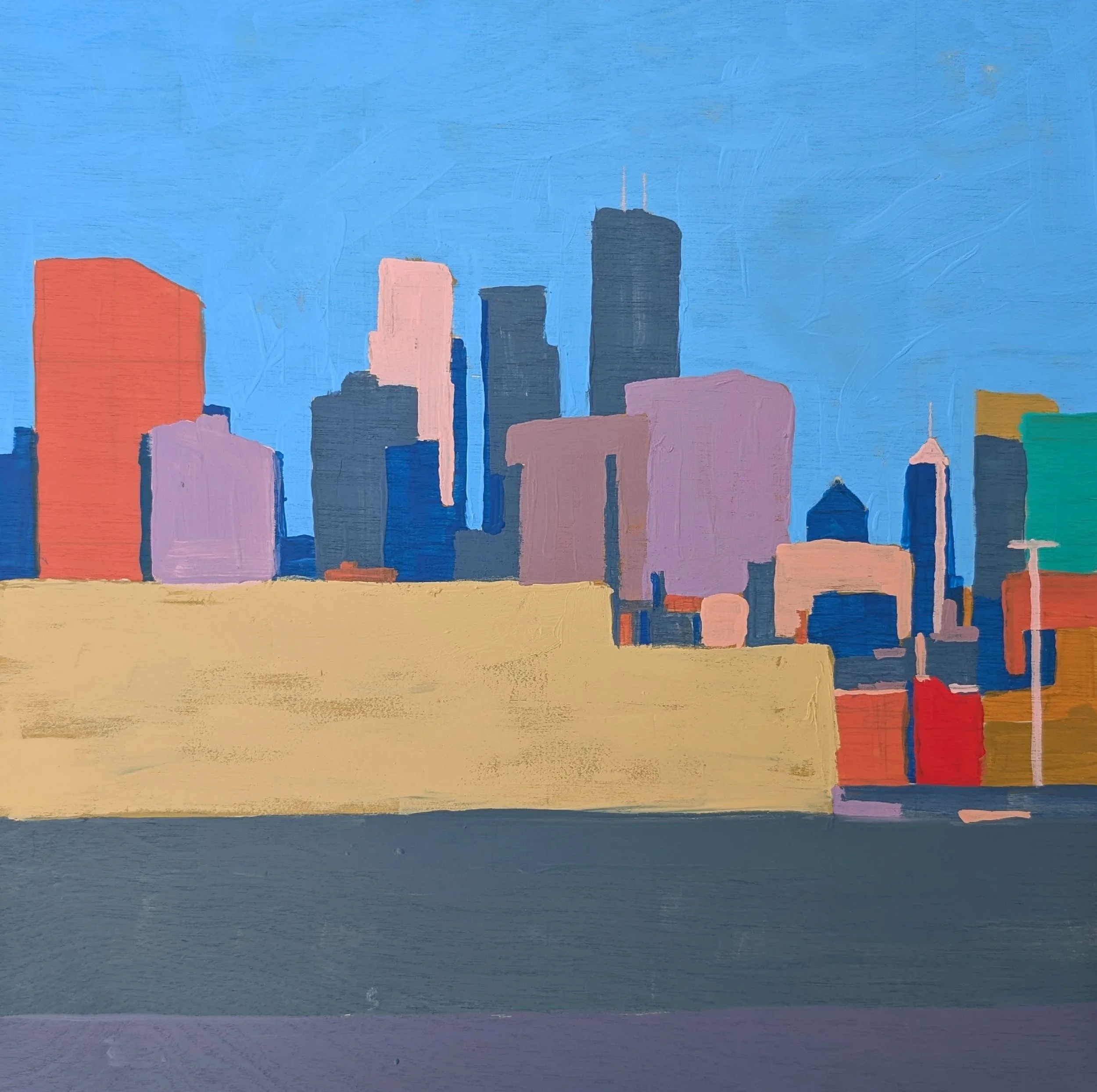 Skyline Shapes (2026) 12x12