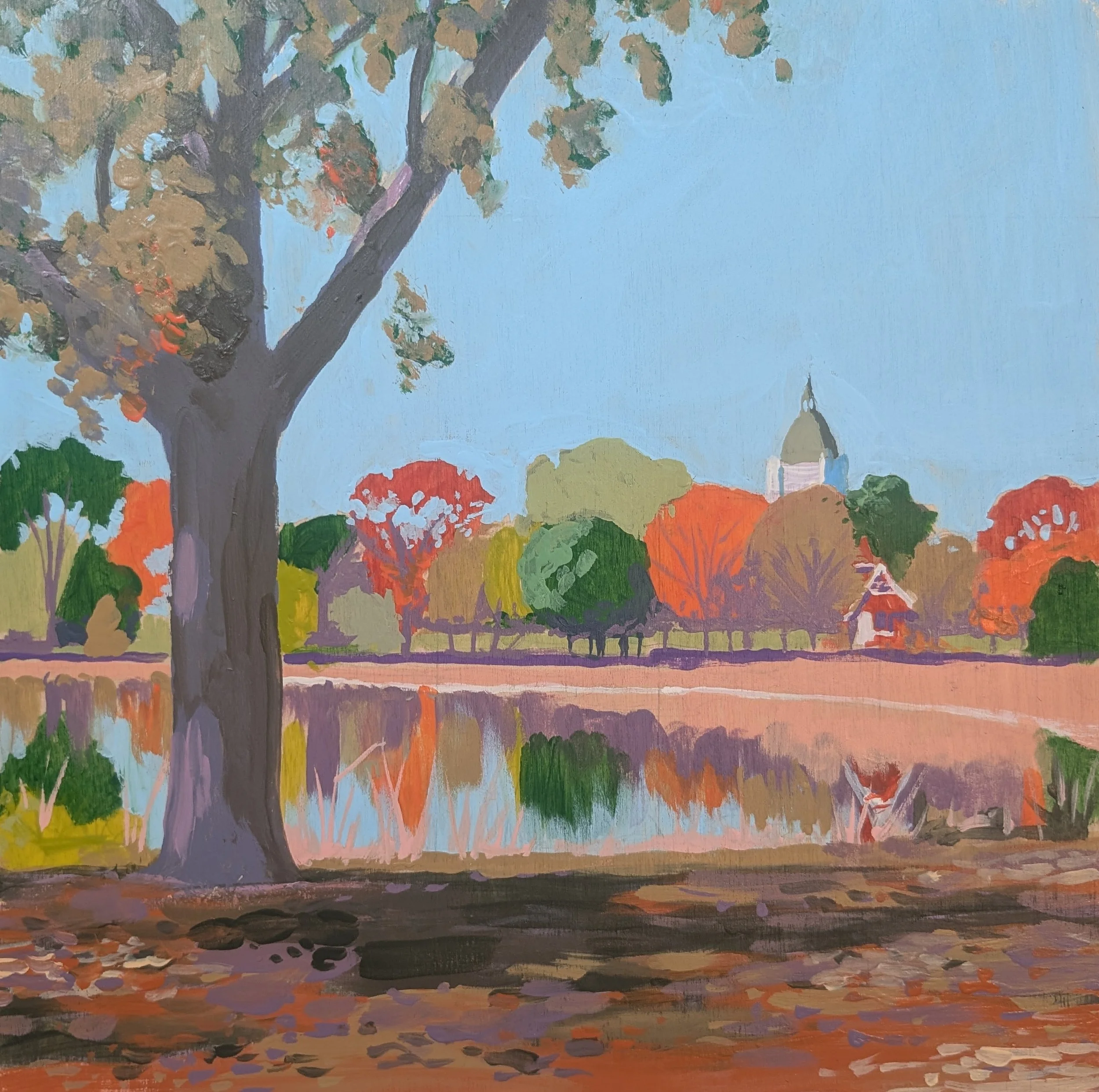 Loring park (2026) 10" x 10"