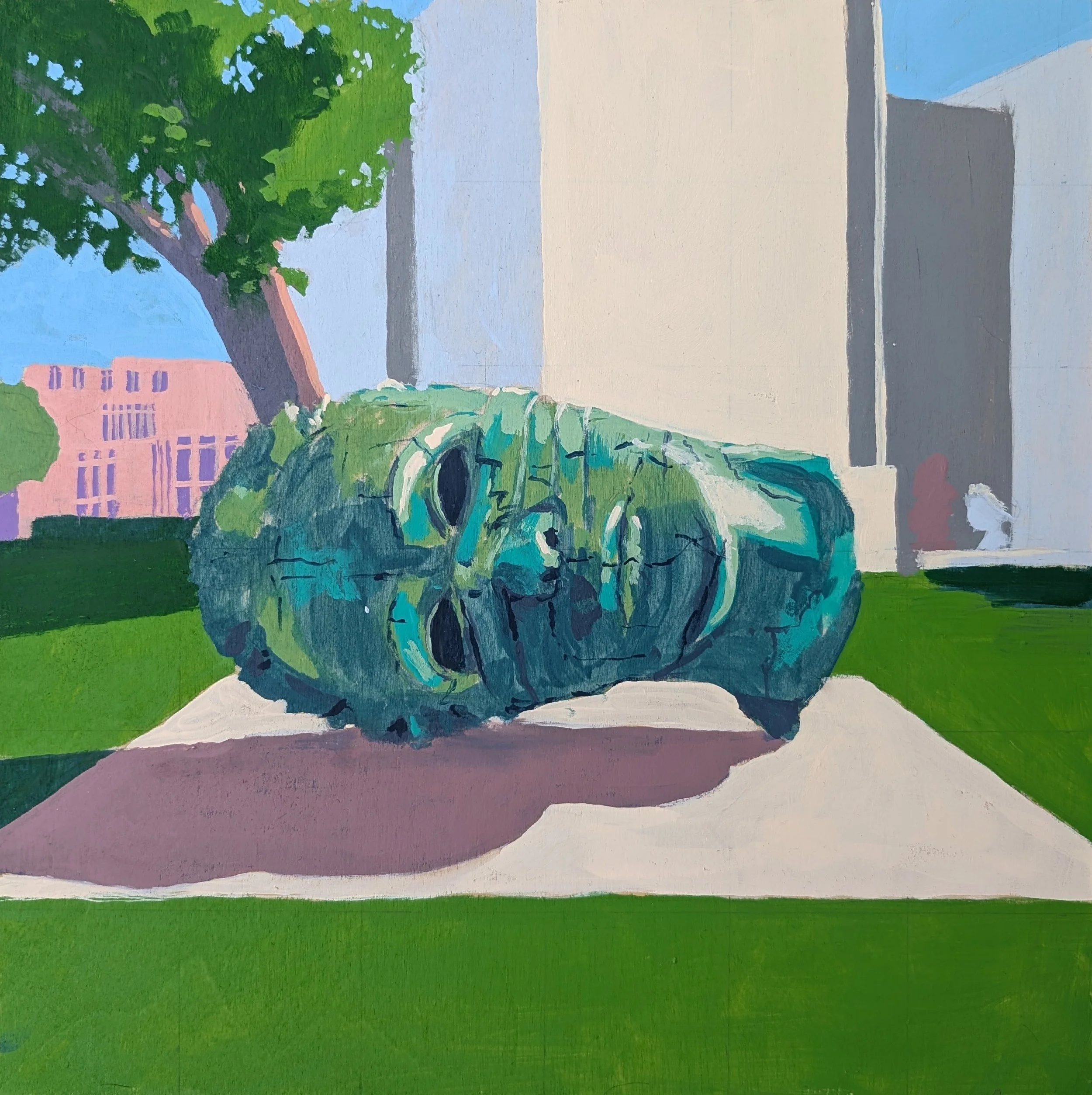 MIA Head (2025) 12x12