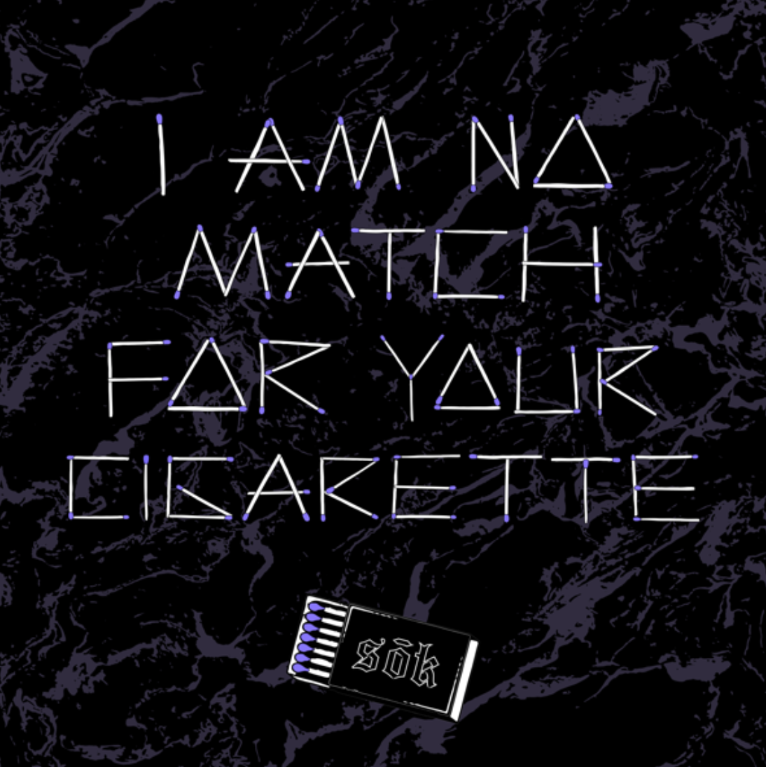 Graphic to promote "Cling" single release. Created on Adobe Illustrator.