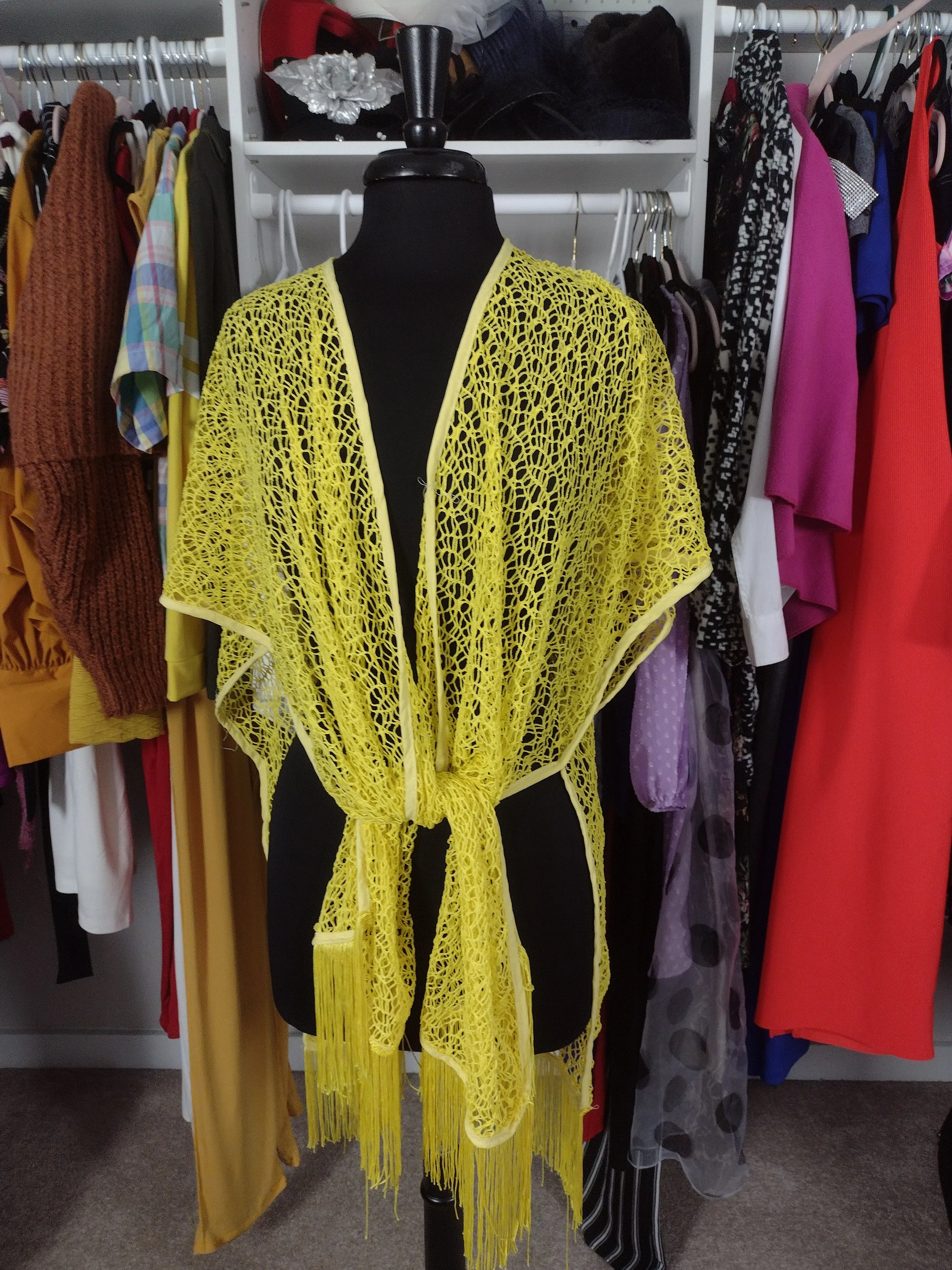 Yellow Cover-up One Size