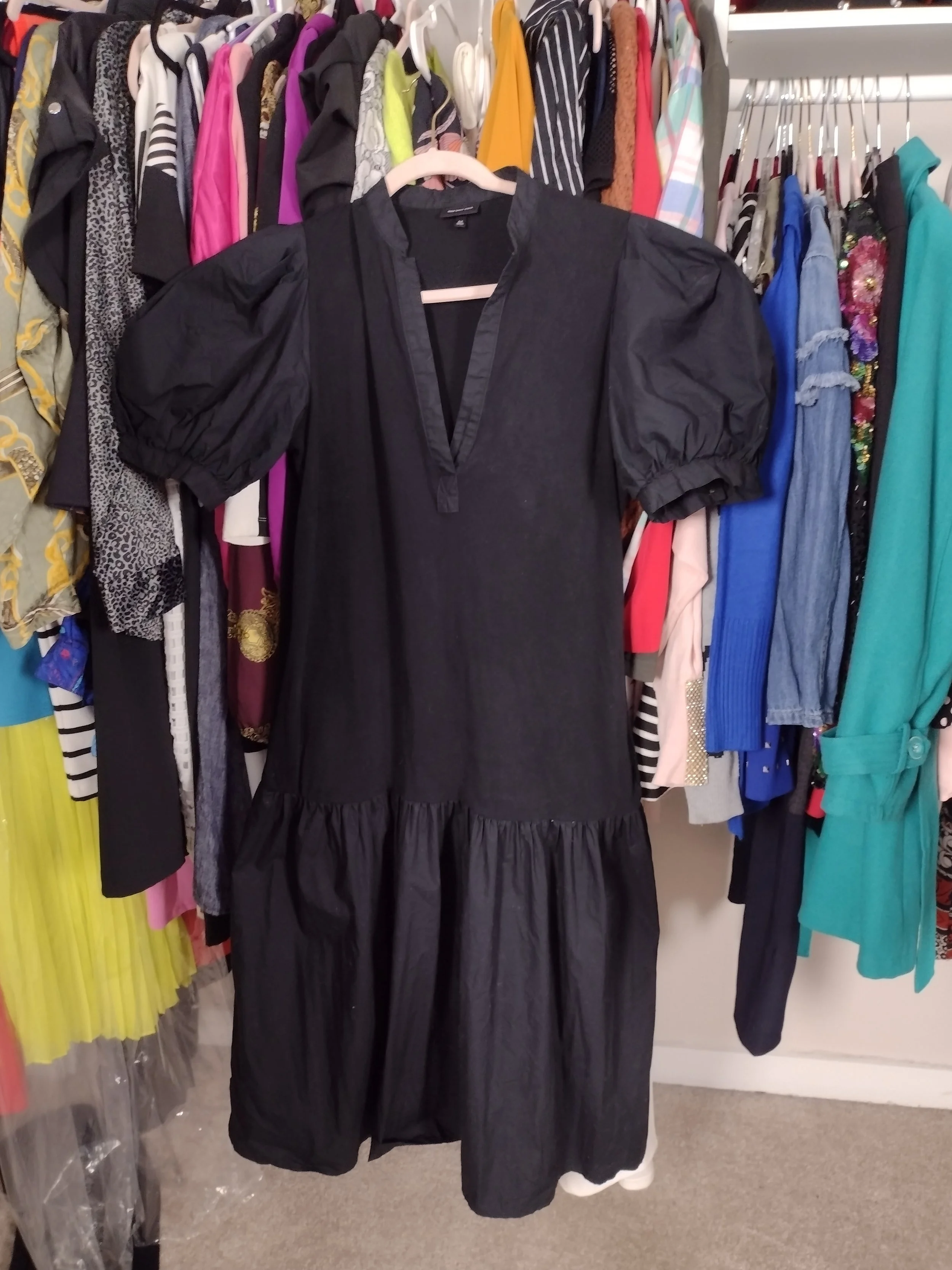 Who what Wear Black Pocket Dress Size Medium