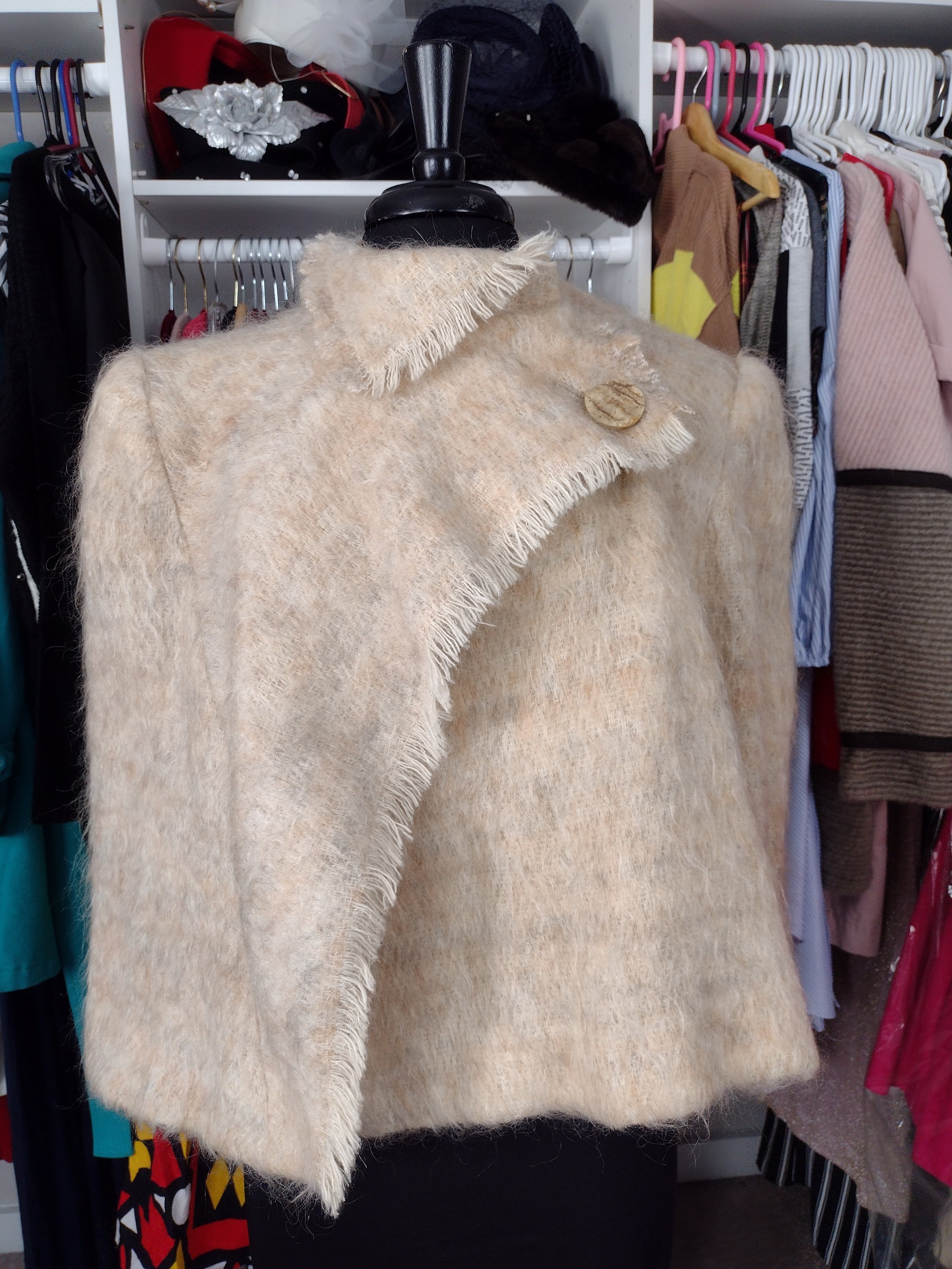 Mohair Cape One Size