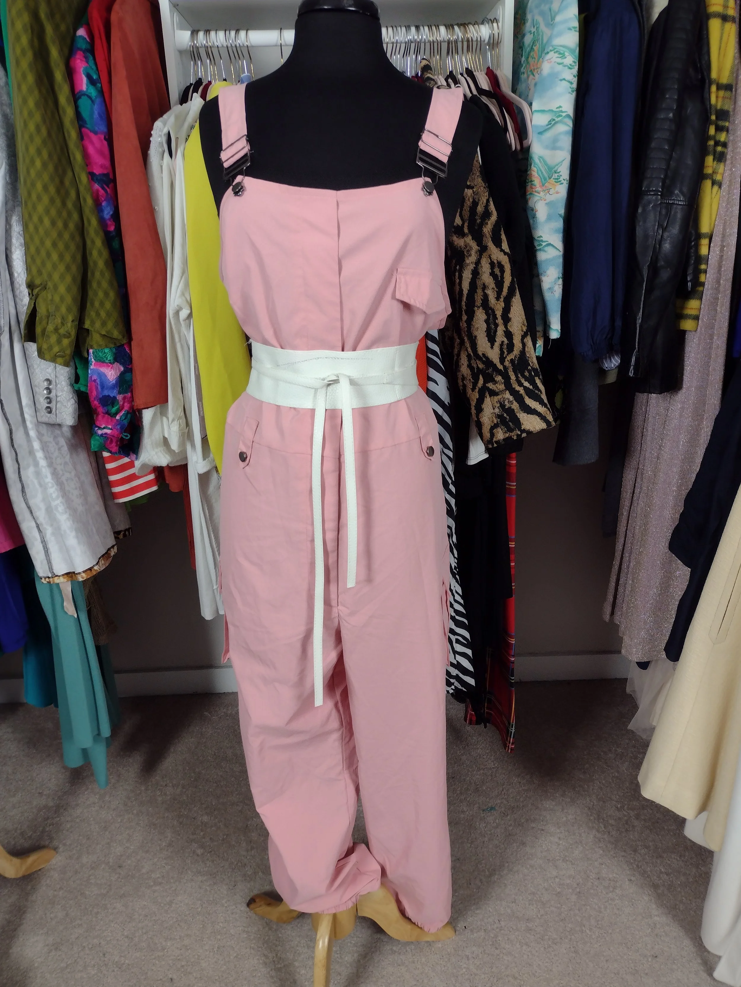 Shein Blush Overalls Size10/12