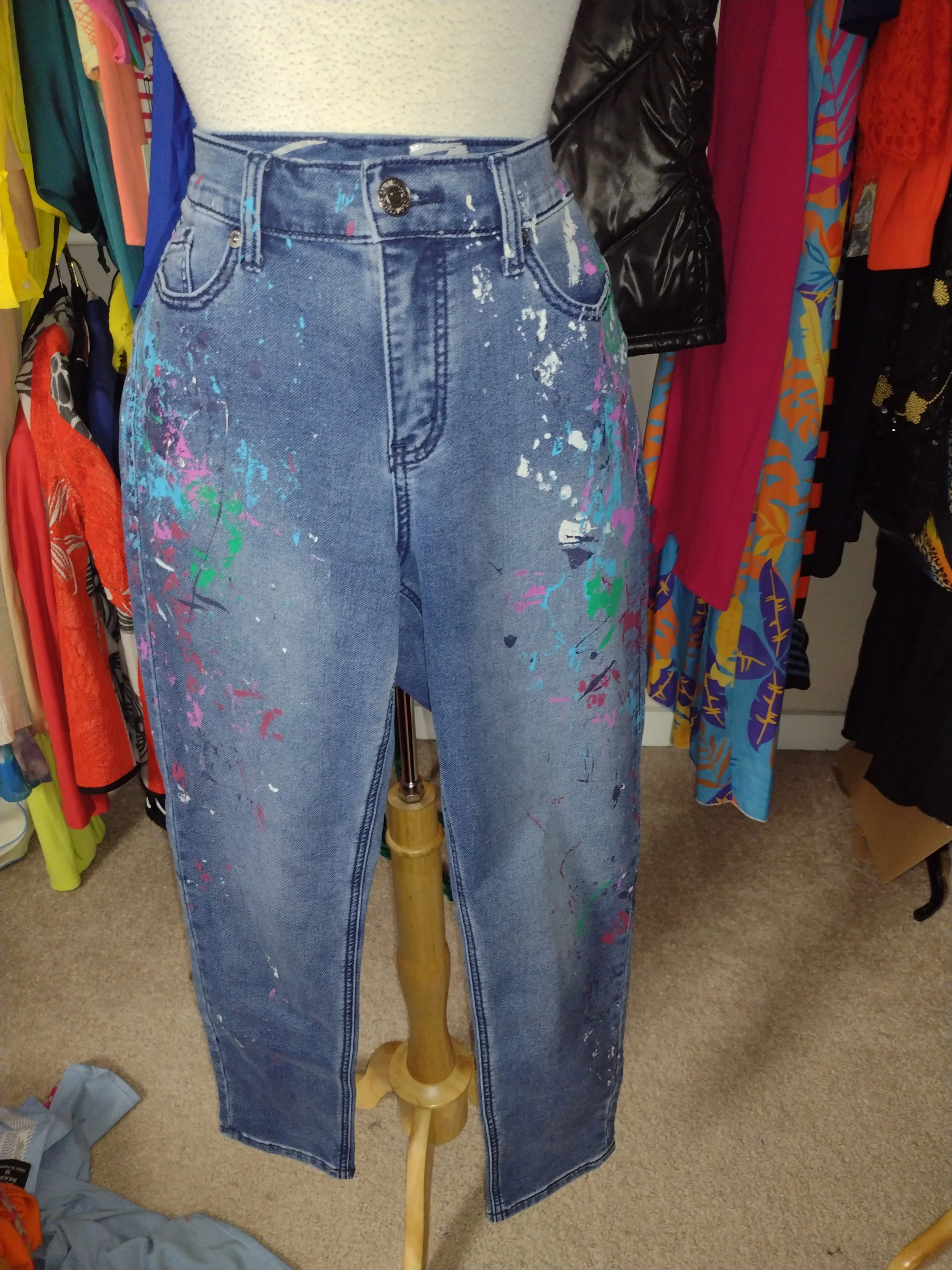 Seven  Painted Jeans Size 12