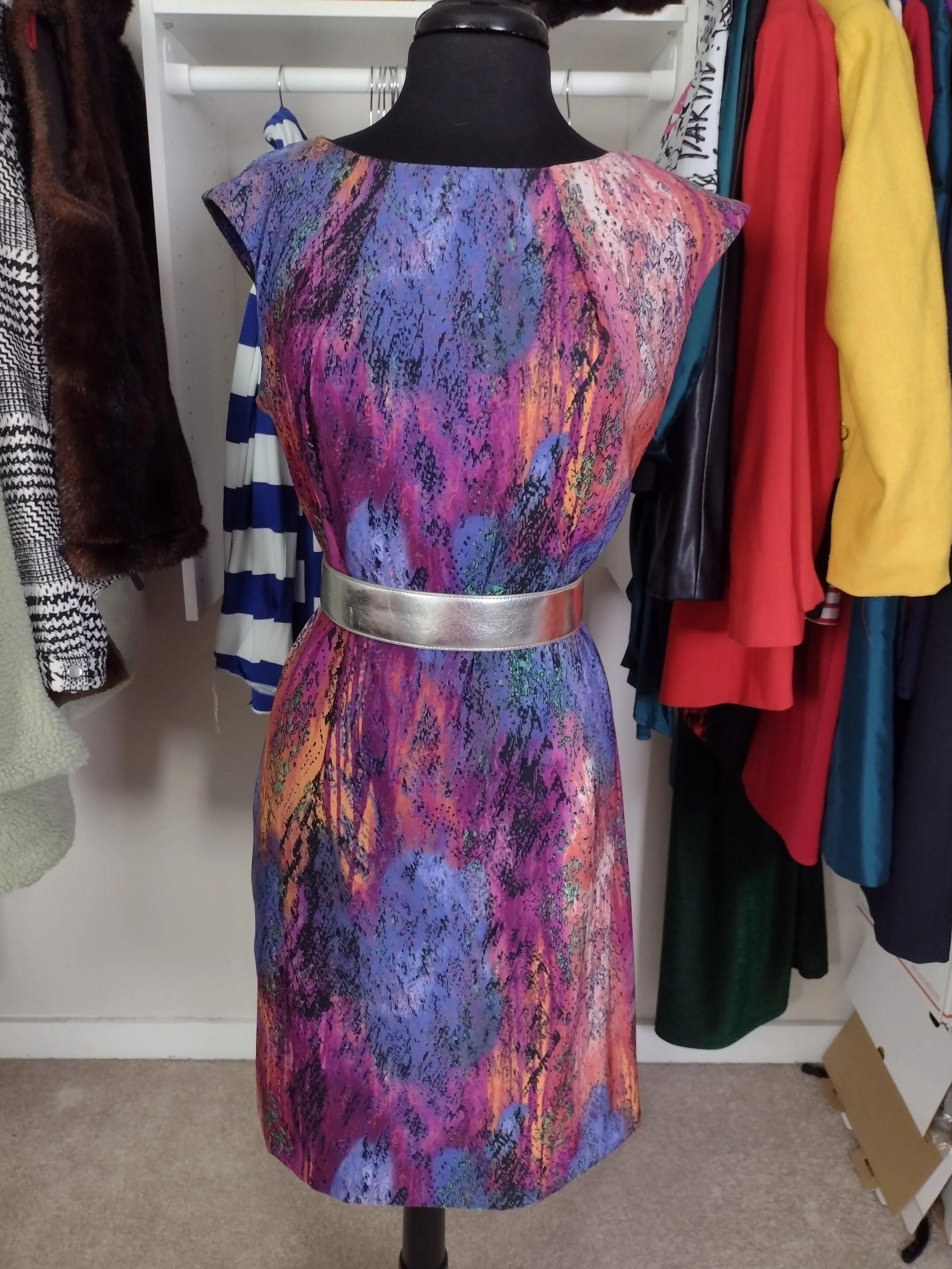 Purple Tiedye Dress Size 12