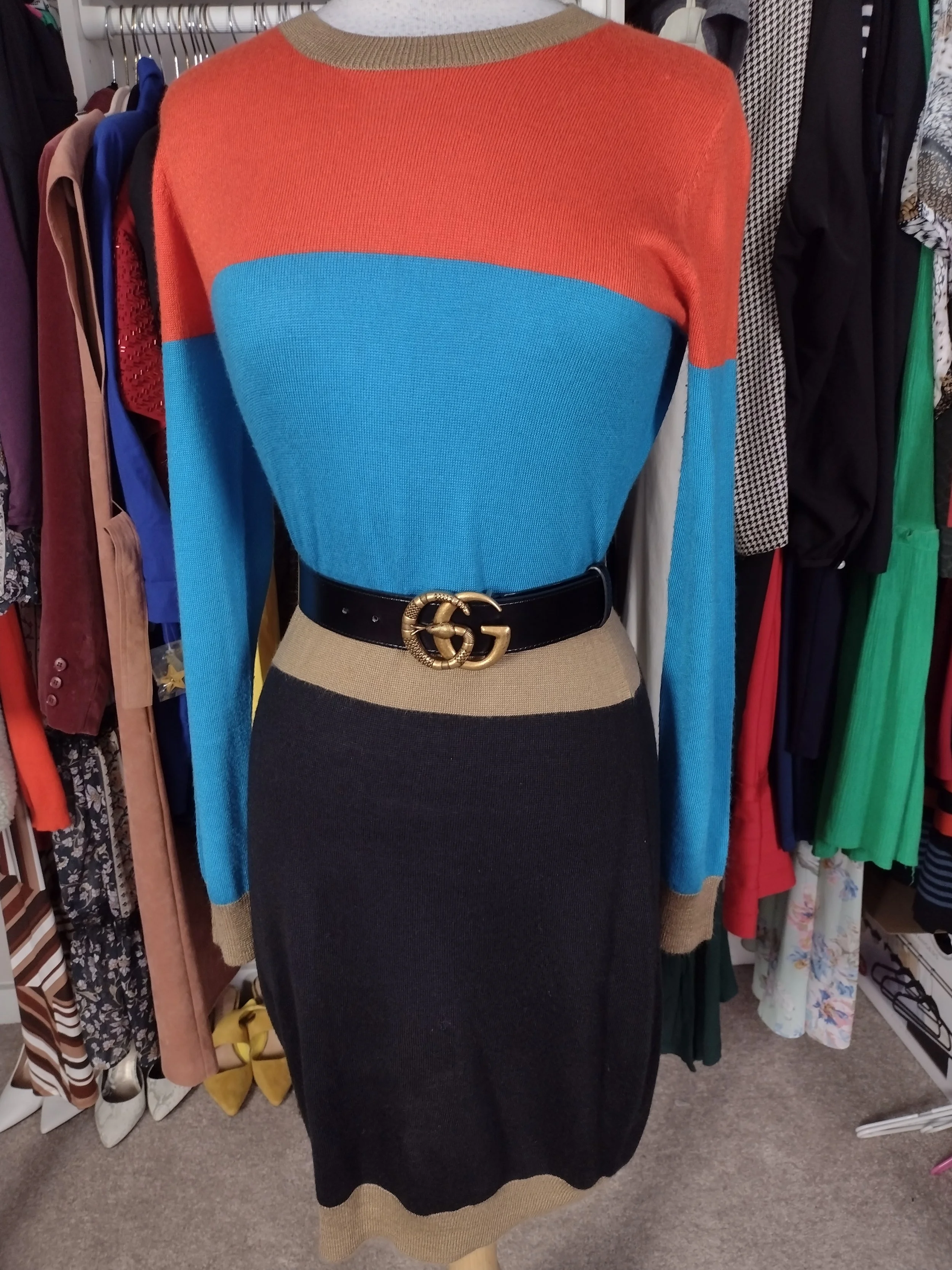 Color block Sweater Dress Size 6/8