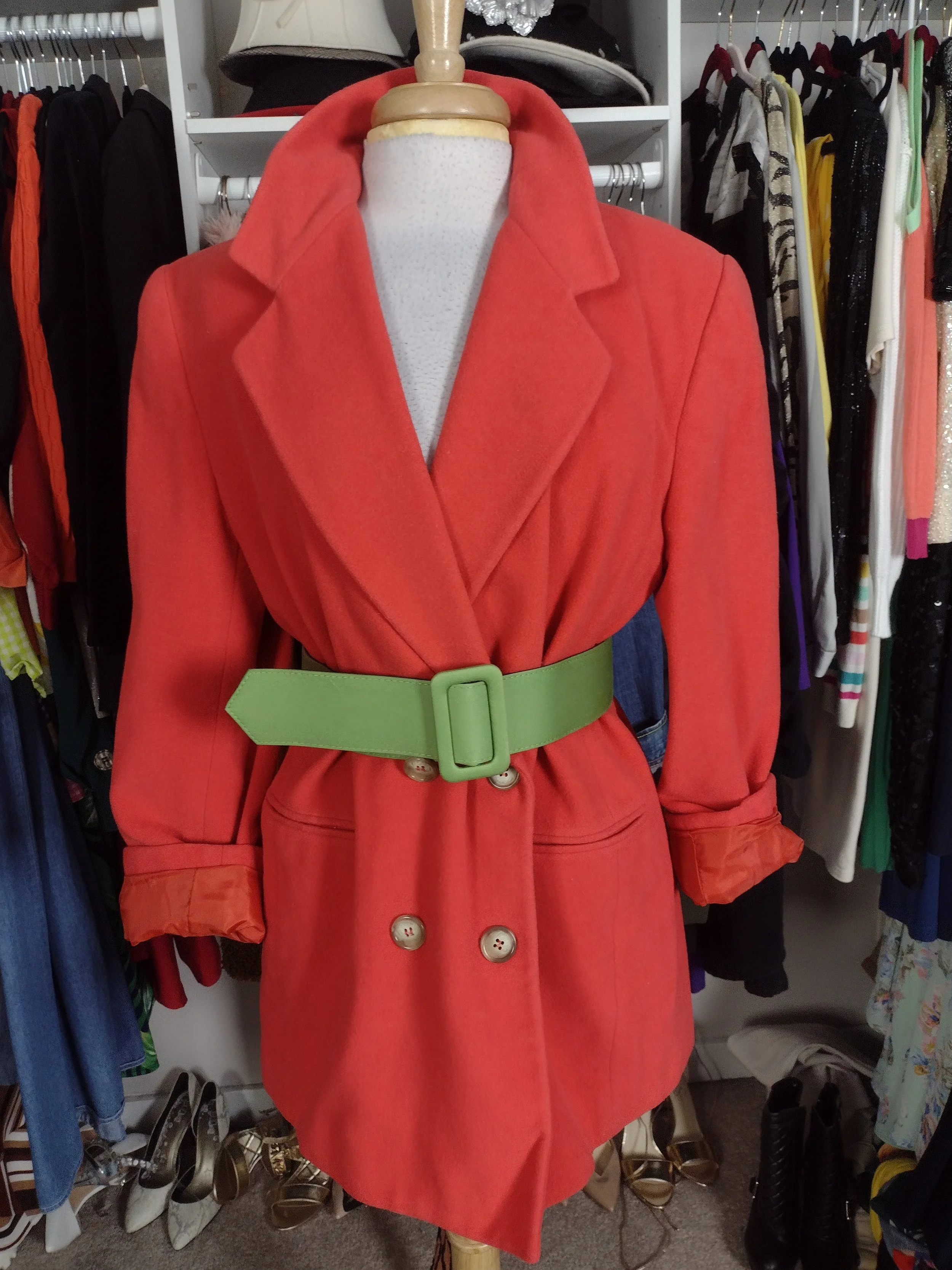 Orange Blazer Size 12/14