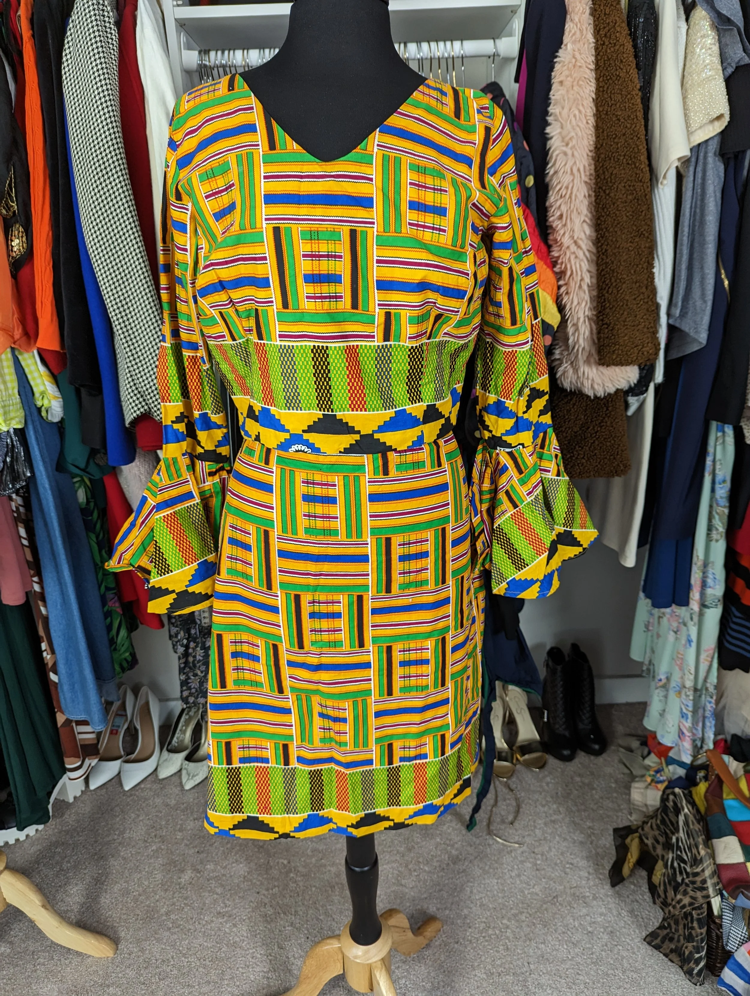 2 Piece African Skirt Set Size 10/12