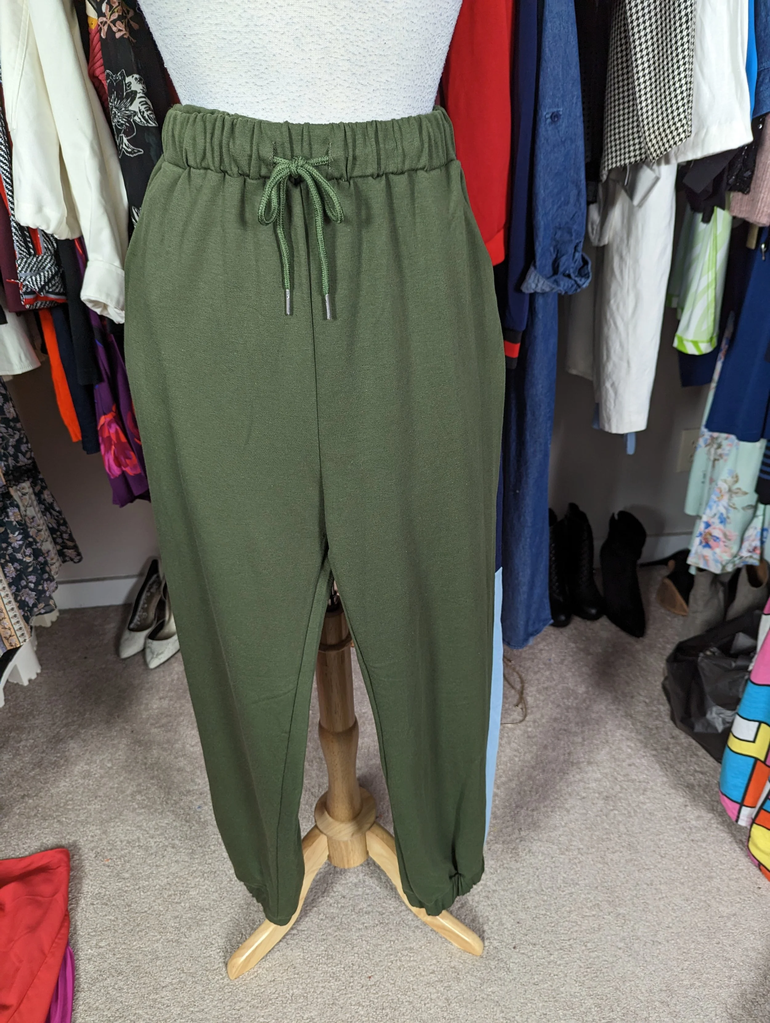 Multicolor Sweat Pants Size L
