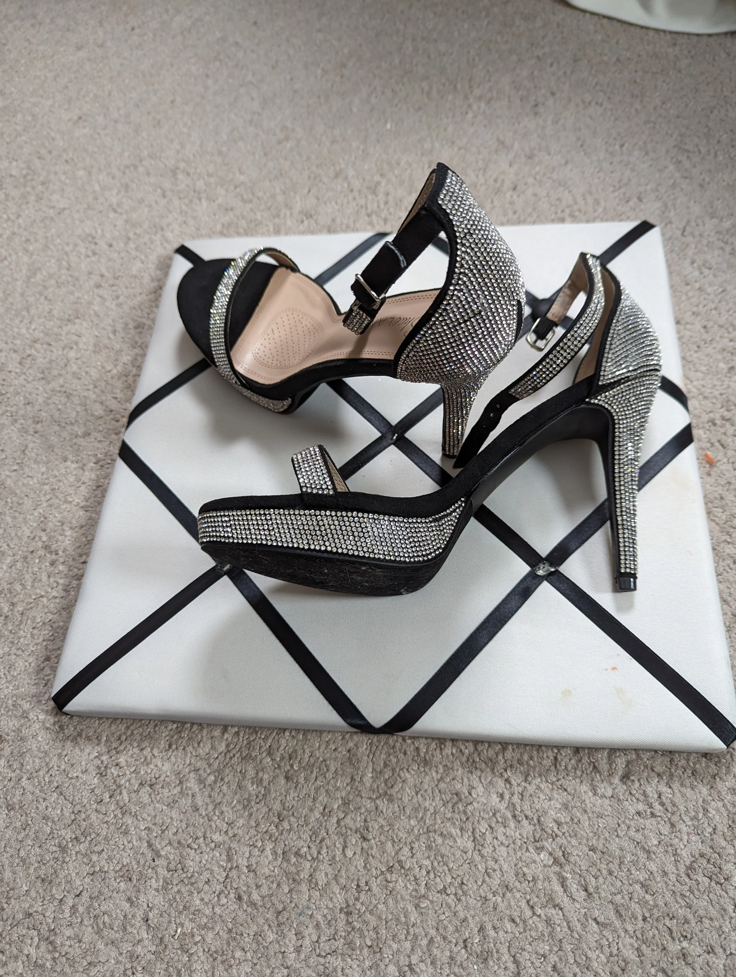 Bling Platform Sandal Size 11