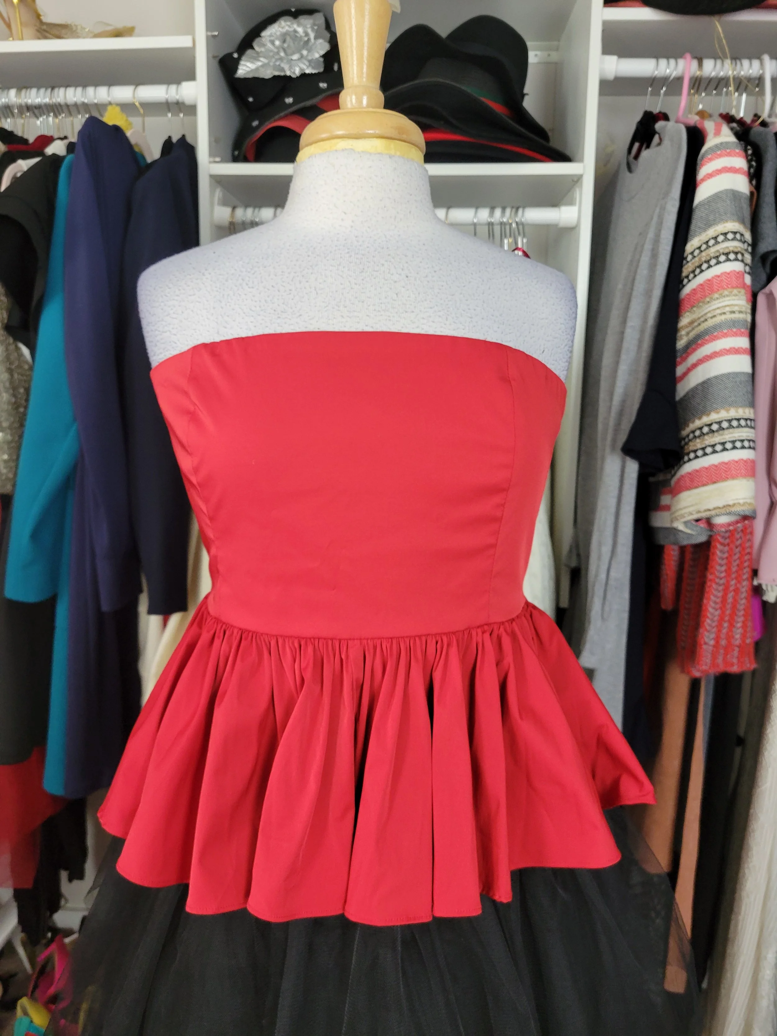 J.Crew Red Peplum Top -12
