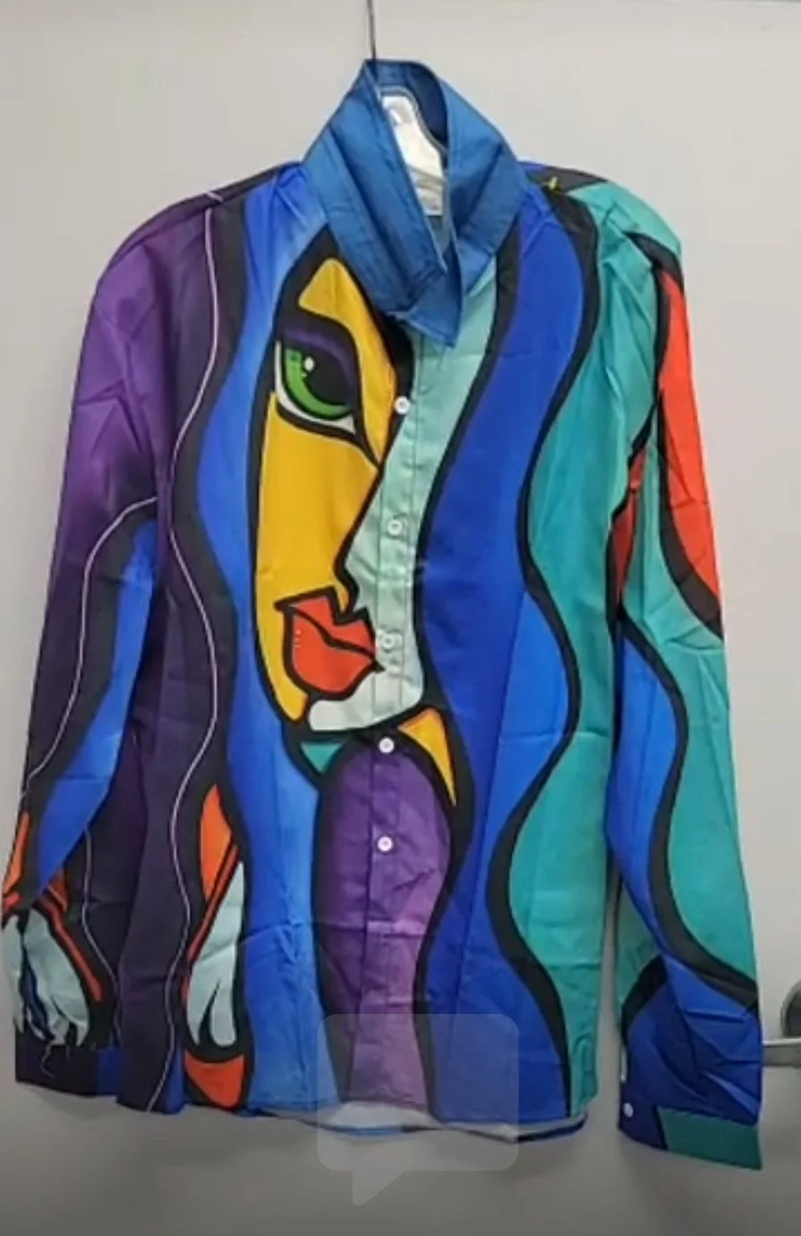 Multicolor Face shirt size 12/14
