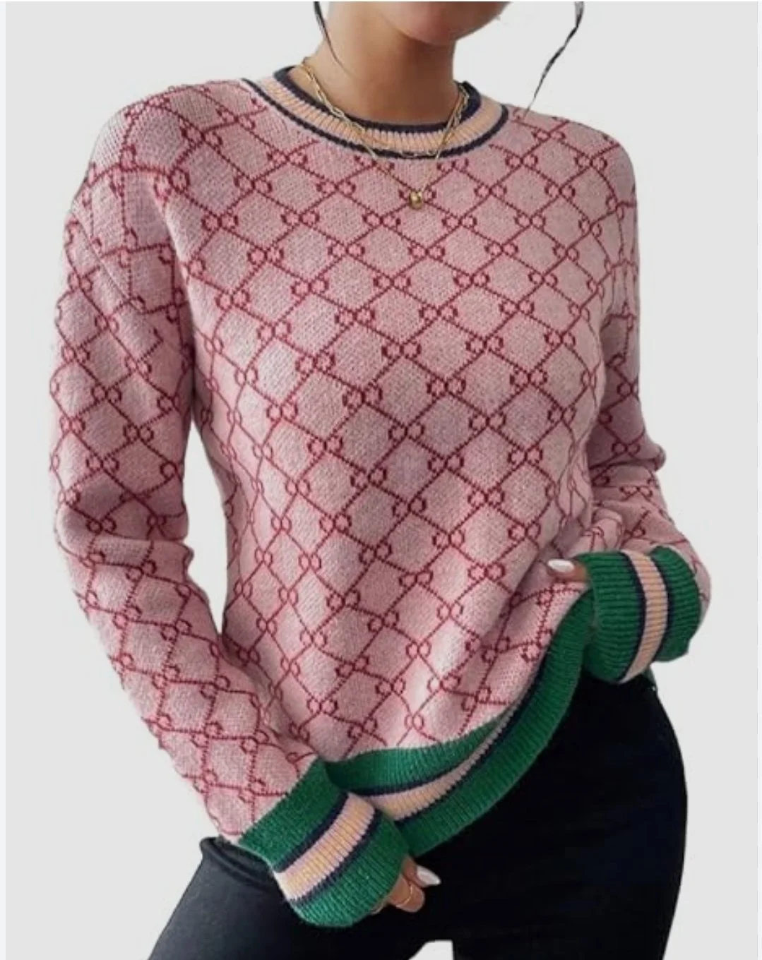 Multiprint Sweater -up to 10