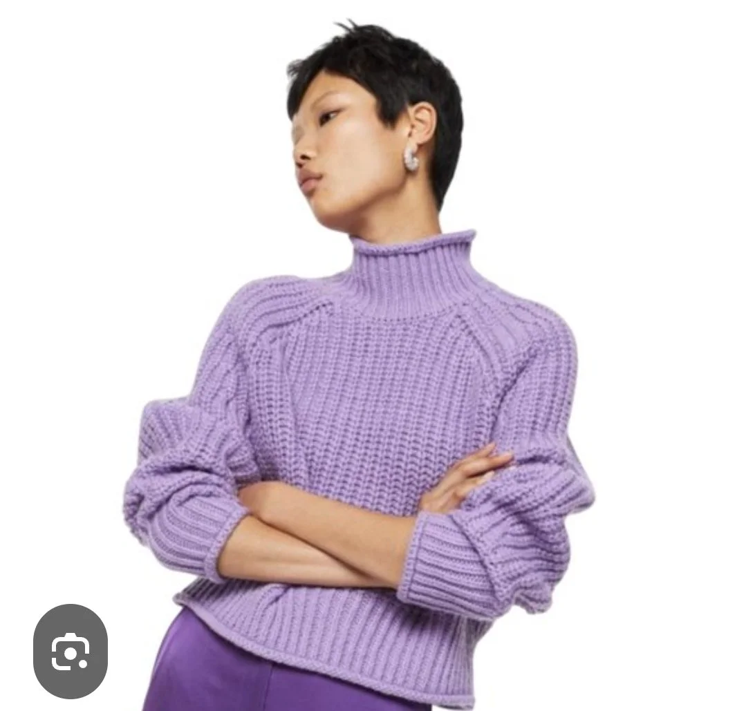 H&M Lavender Sweater-M