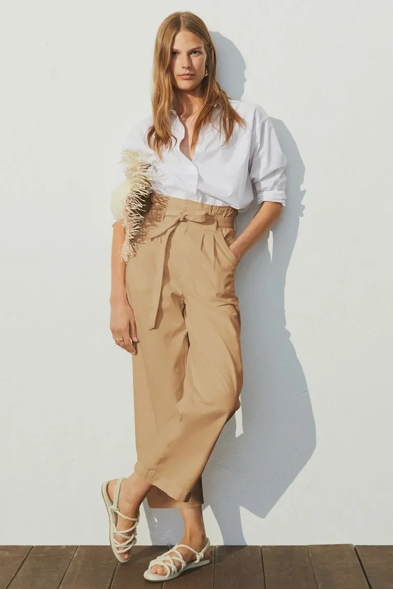 H&M Paperbag Trousers-14 fits 10/12