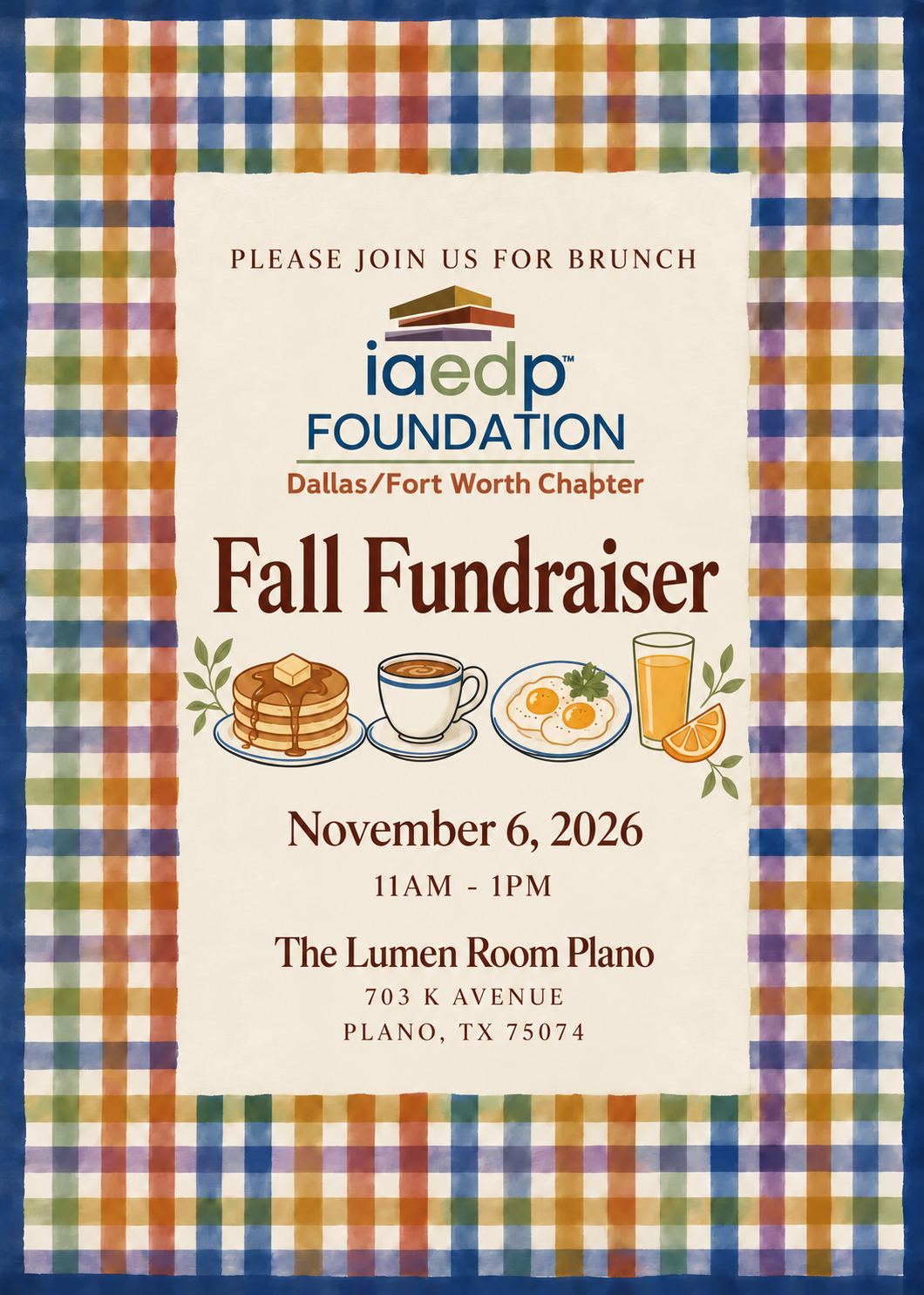 Fall Fundraiser Breakfast