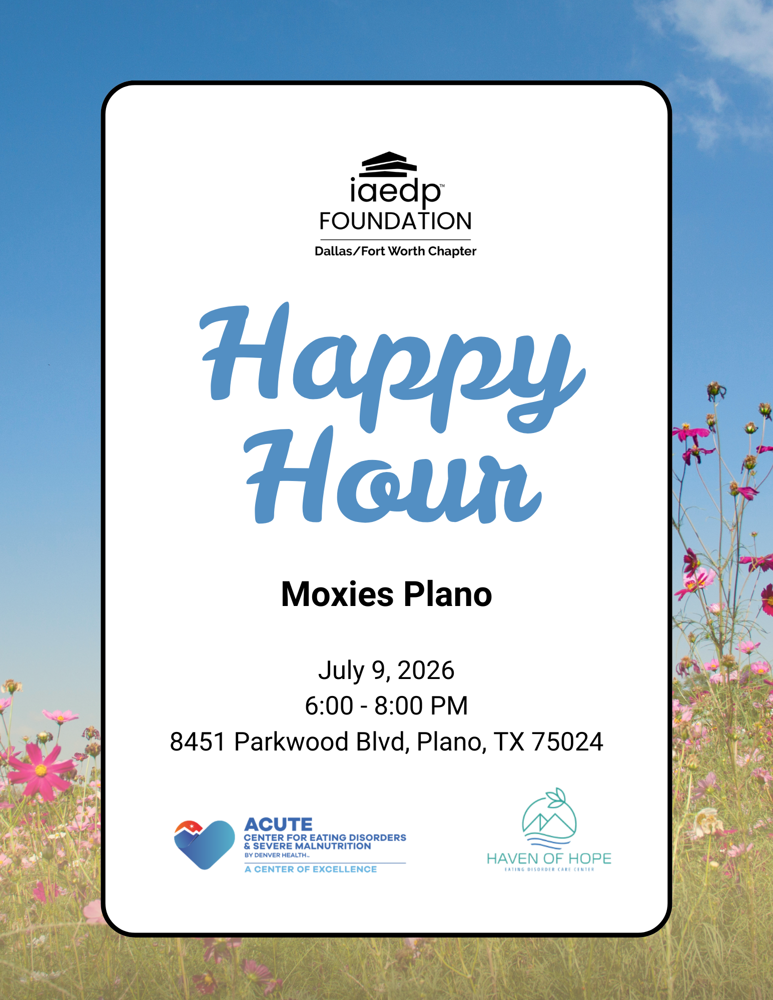 Moxies Happy Hour