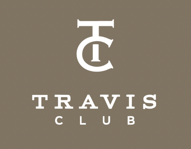 Travis Clubs logo with white letter A, C, and T on a brown background.