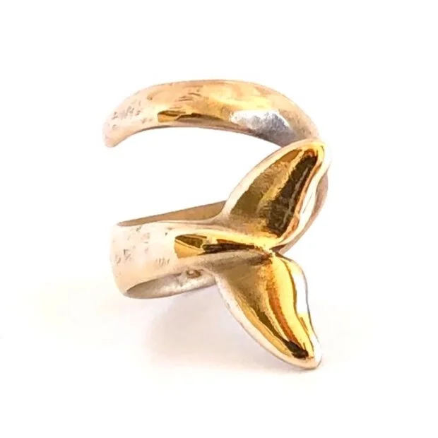 Wrap+Around+Whale+Tail+Ring+-+Dog+Beach+Jewelry+-+Brown+Bronze+5.jpg