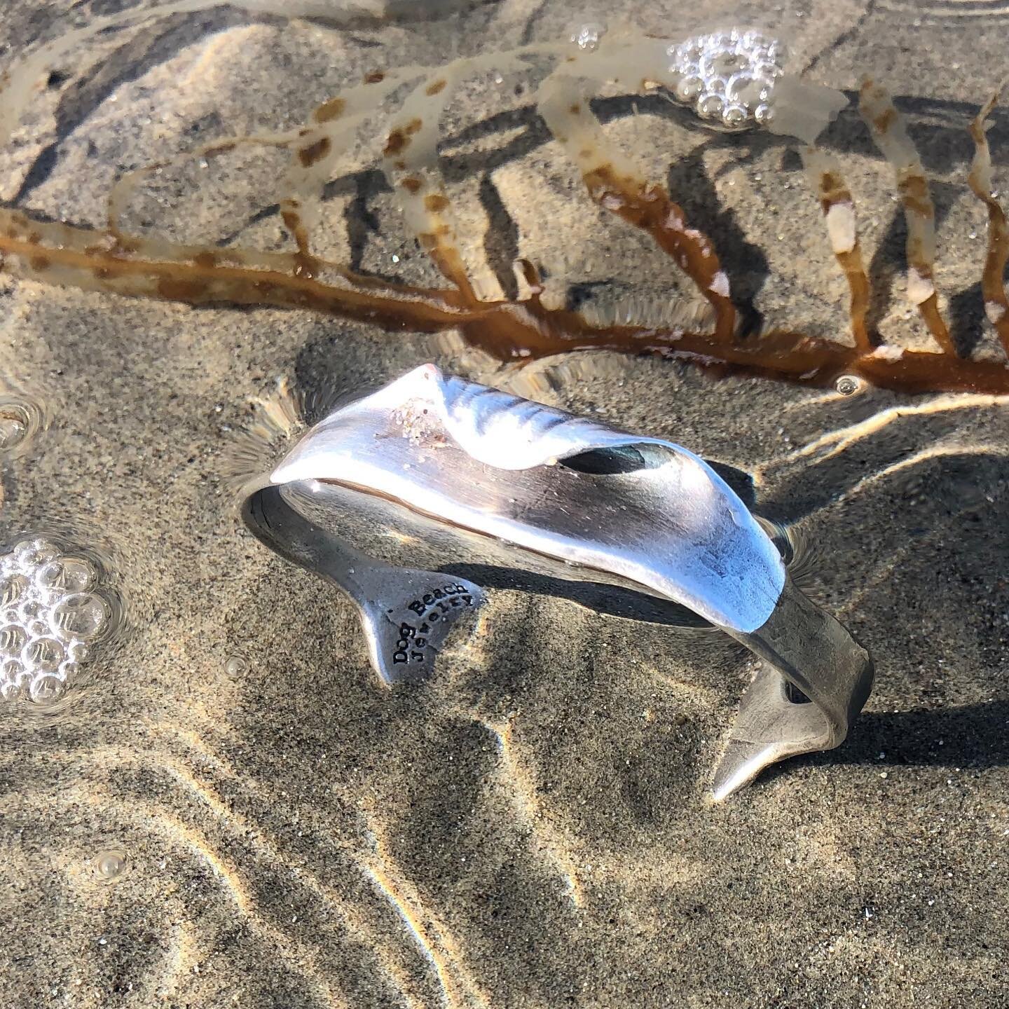 We have the Hollow Days wave cuff in very limited quantities now!  Message us if you want one... these babies go fast!  #dogbeachjewelry #handmadejewelry #madeinmalibu #malibustyle #surfjewels #surfjewelry #beachjewelry #beachchic