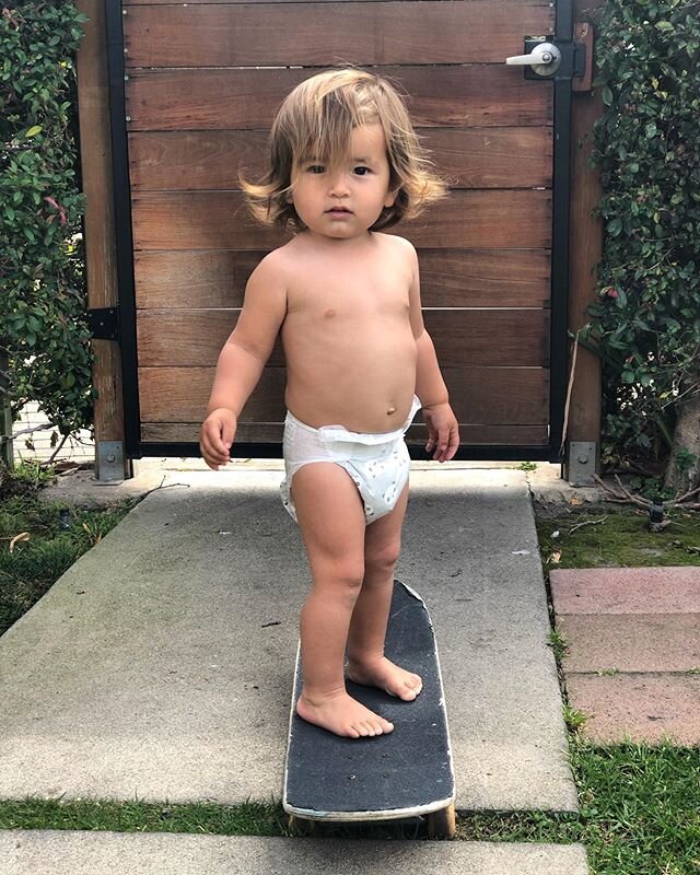 Skateboarding is not a crime but maybe being this cute... 🤔