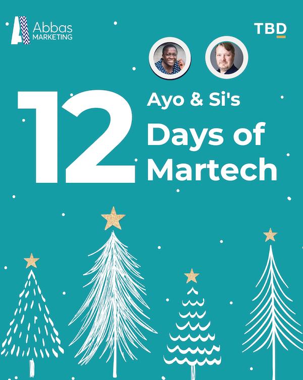 12 days of martech
