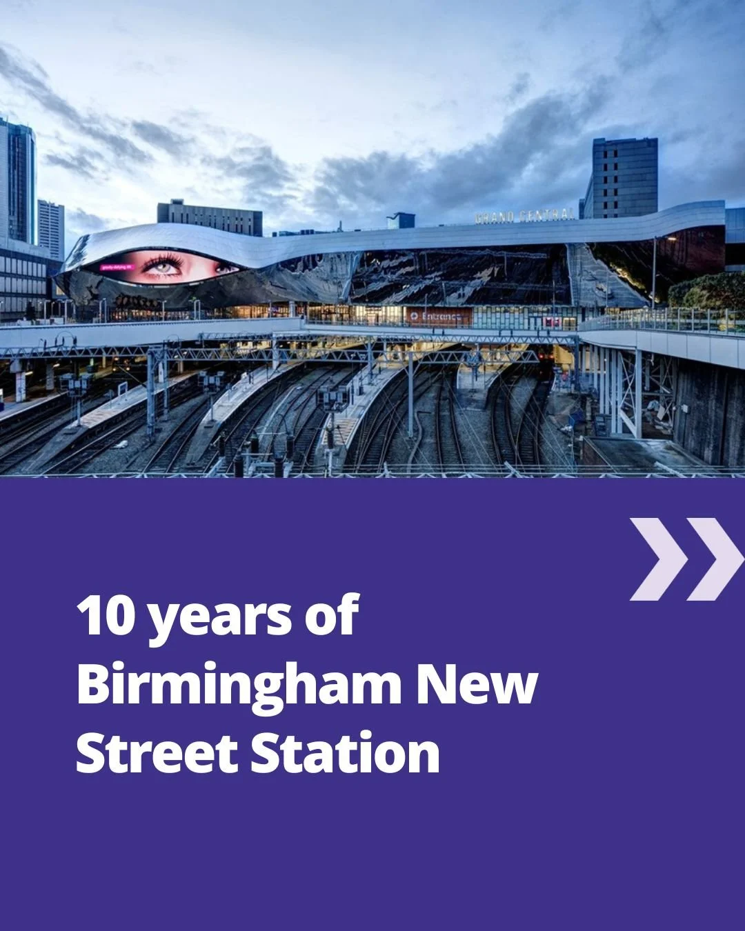 It's 10 years this week since the late Queen Elizabeth officially opened Birmingham New Street Station redevelopment.
I didn't get to attend that ceremony, but I did get to brief the senior leaders who did. Plus, I was at the concourse opening event
